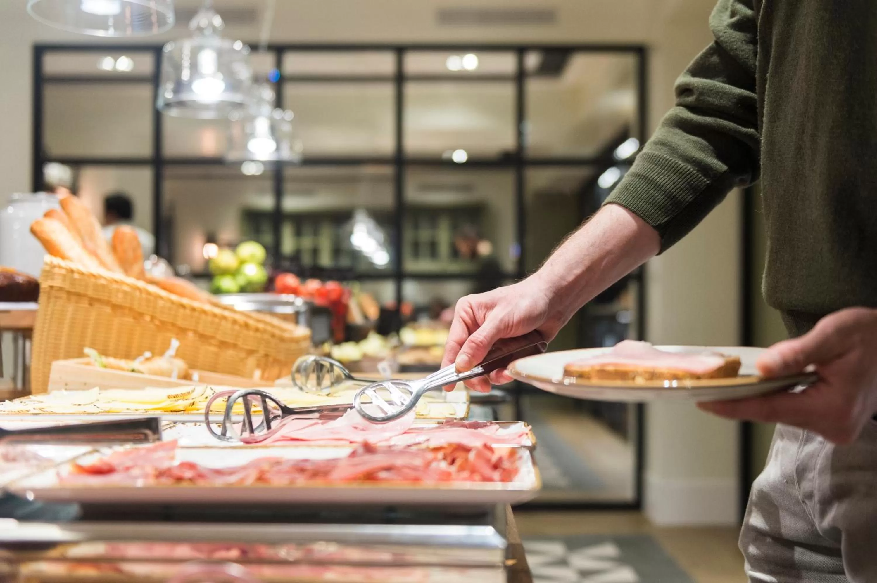 Buffet breakfast in Hotel Barcelona Universal