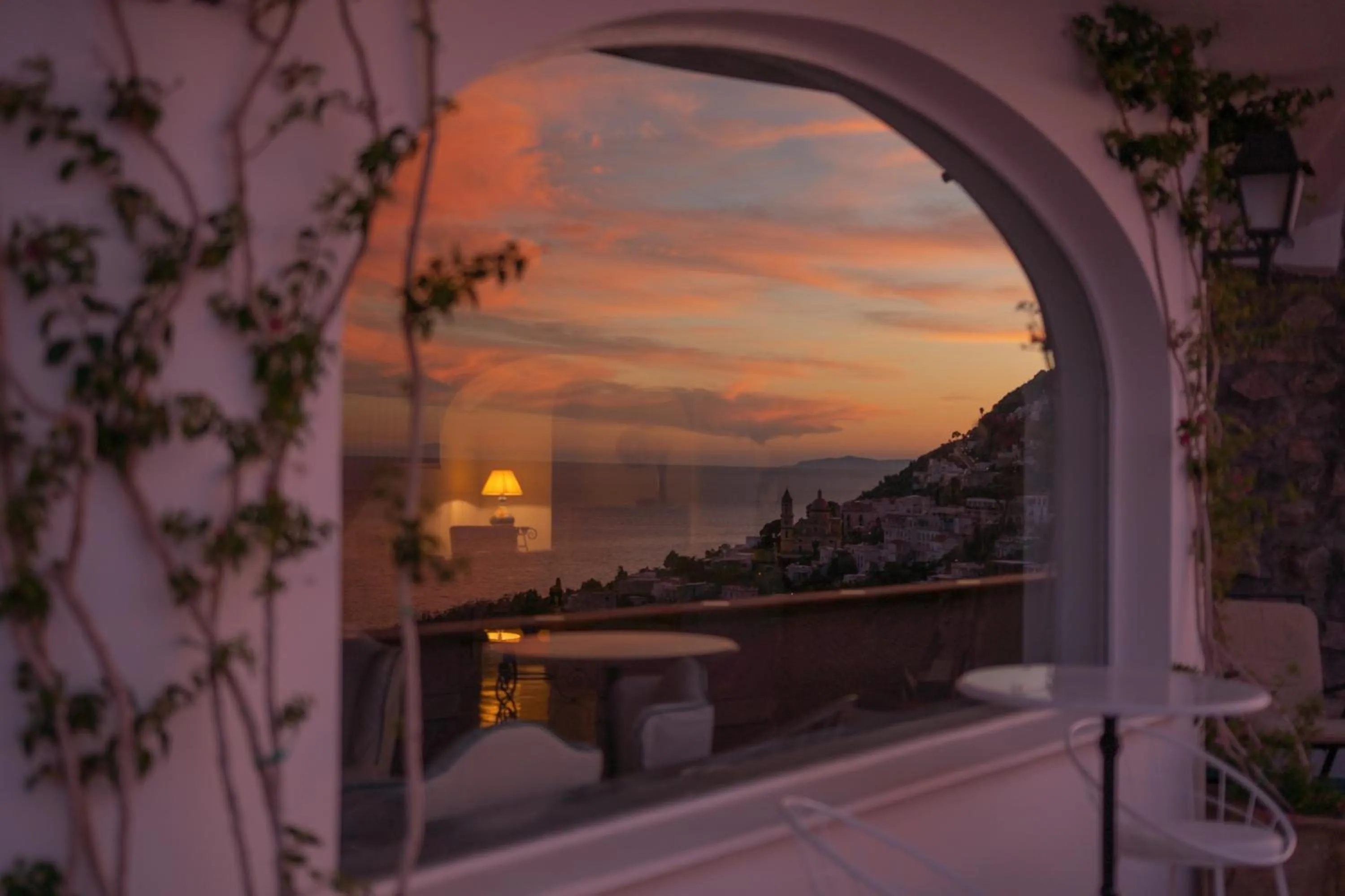 Bird's eye view in Grand Hotel Tritone