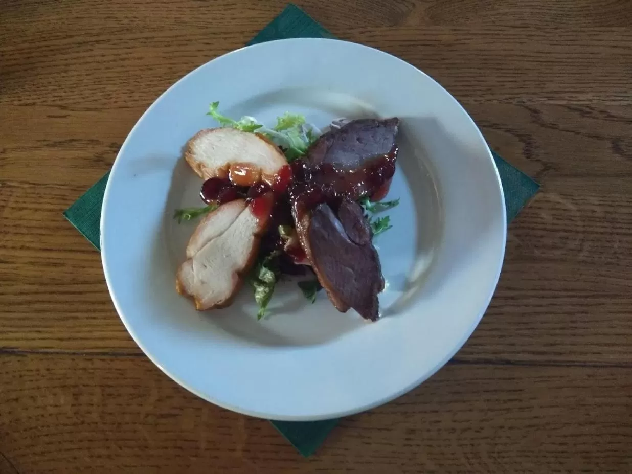 Food close-up in The Old Ginn House Inn