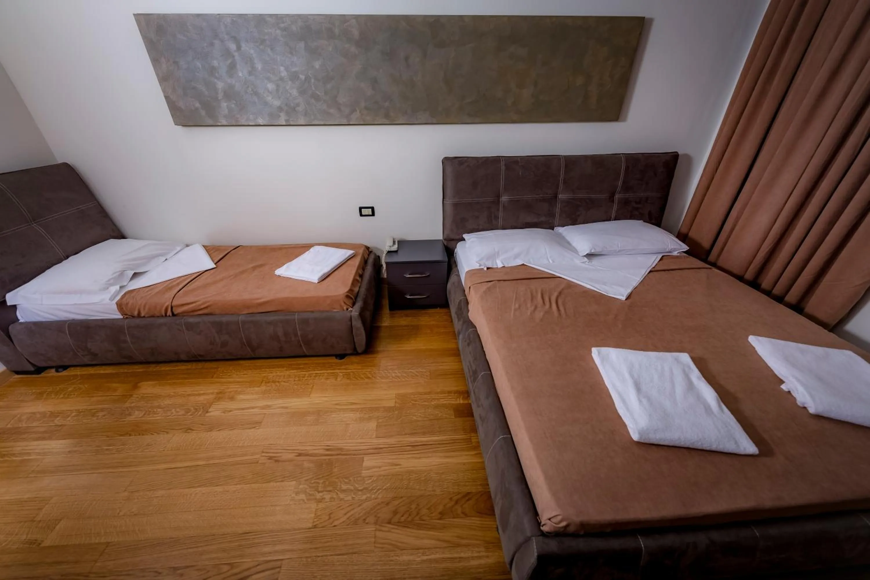 Bed in Hotel Trieste