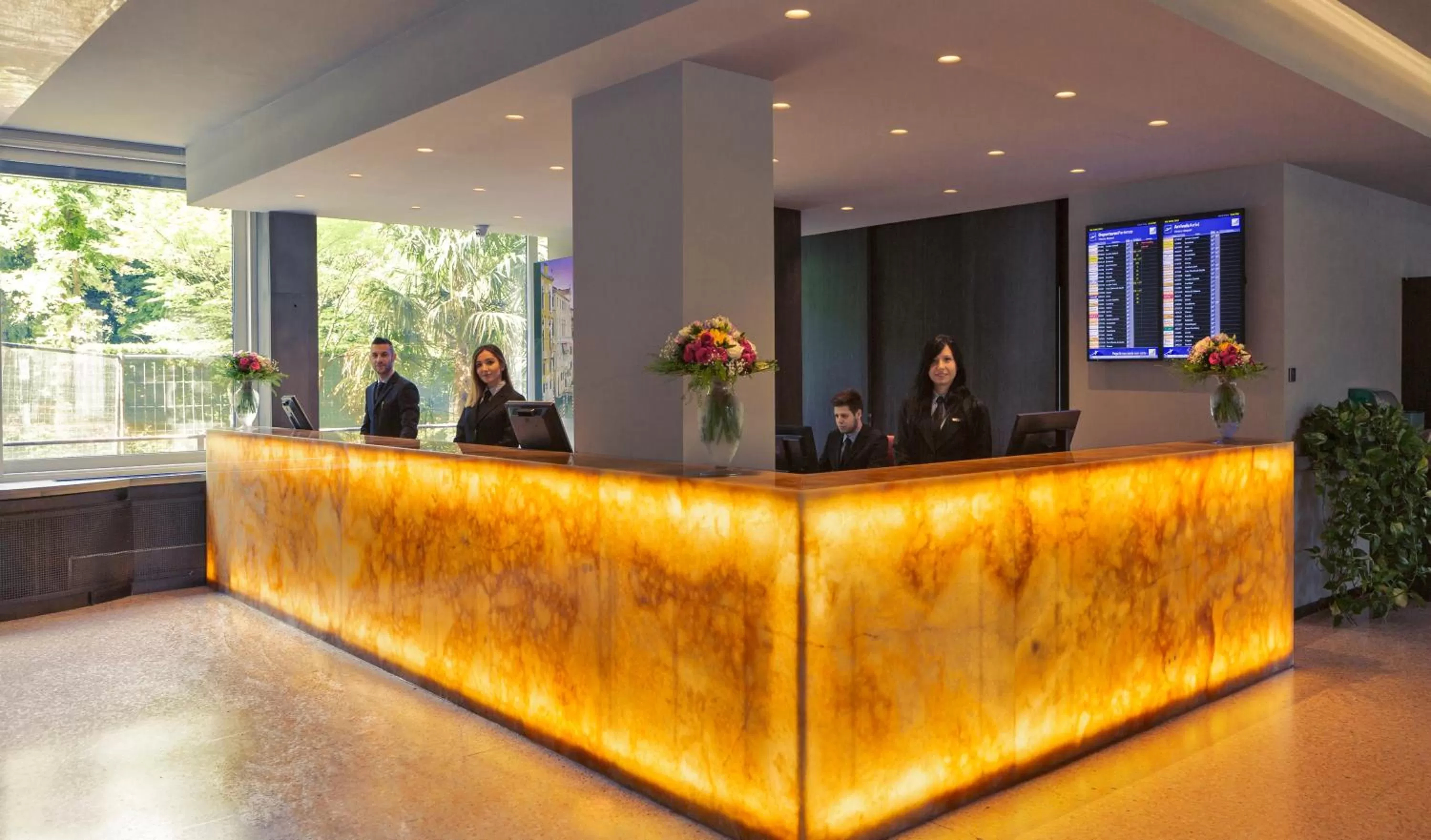 Lobby or reception in Antony Hotel - Venice Airport