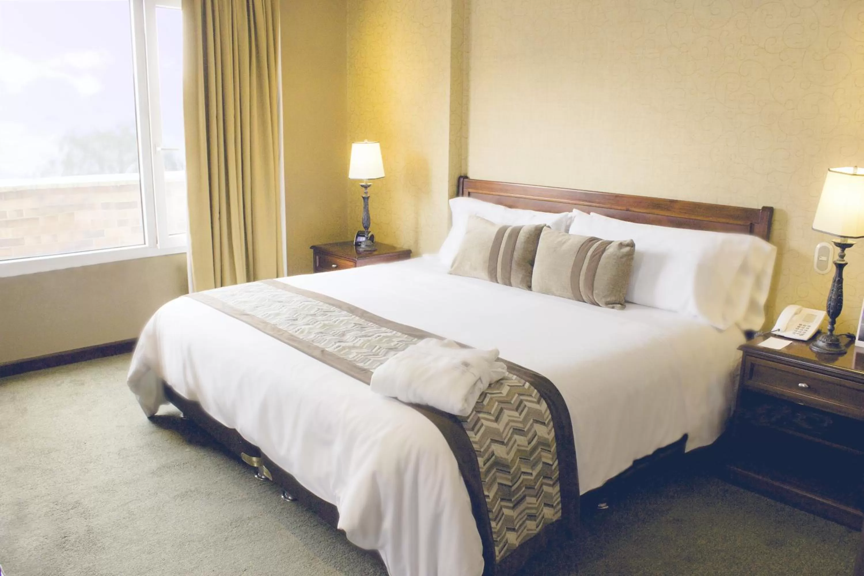 Bed in Apartamentos Dann