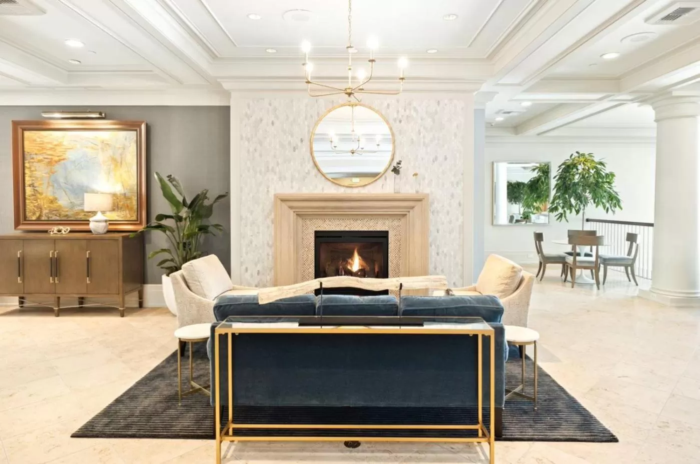 Lobby or reception in The Woodmark Hotel & Still Spa on Lake Washington