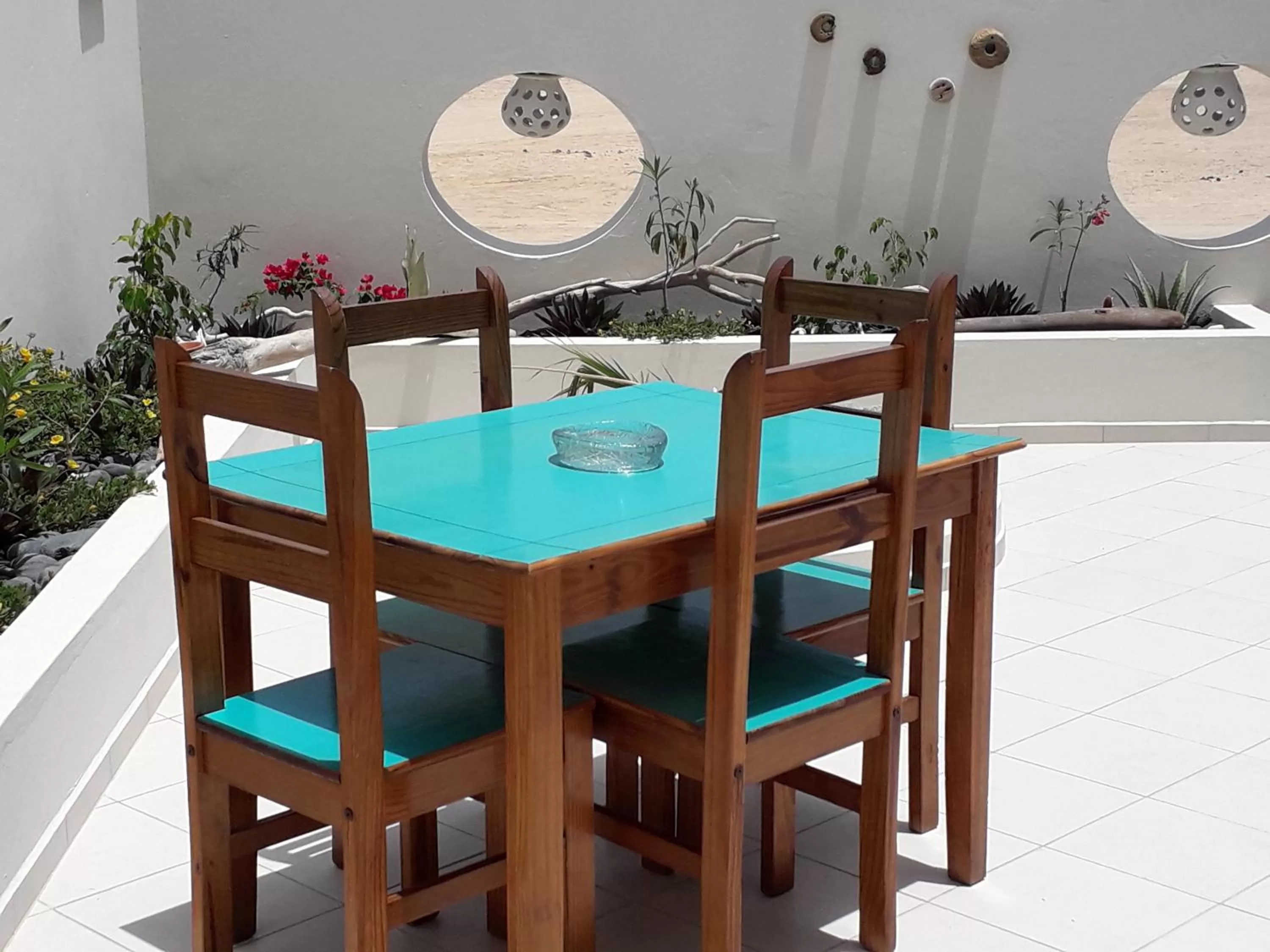 Patio in B&B Sereia Azul Boa Vista