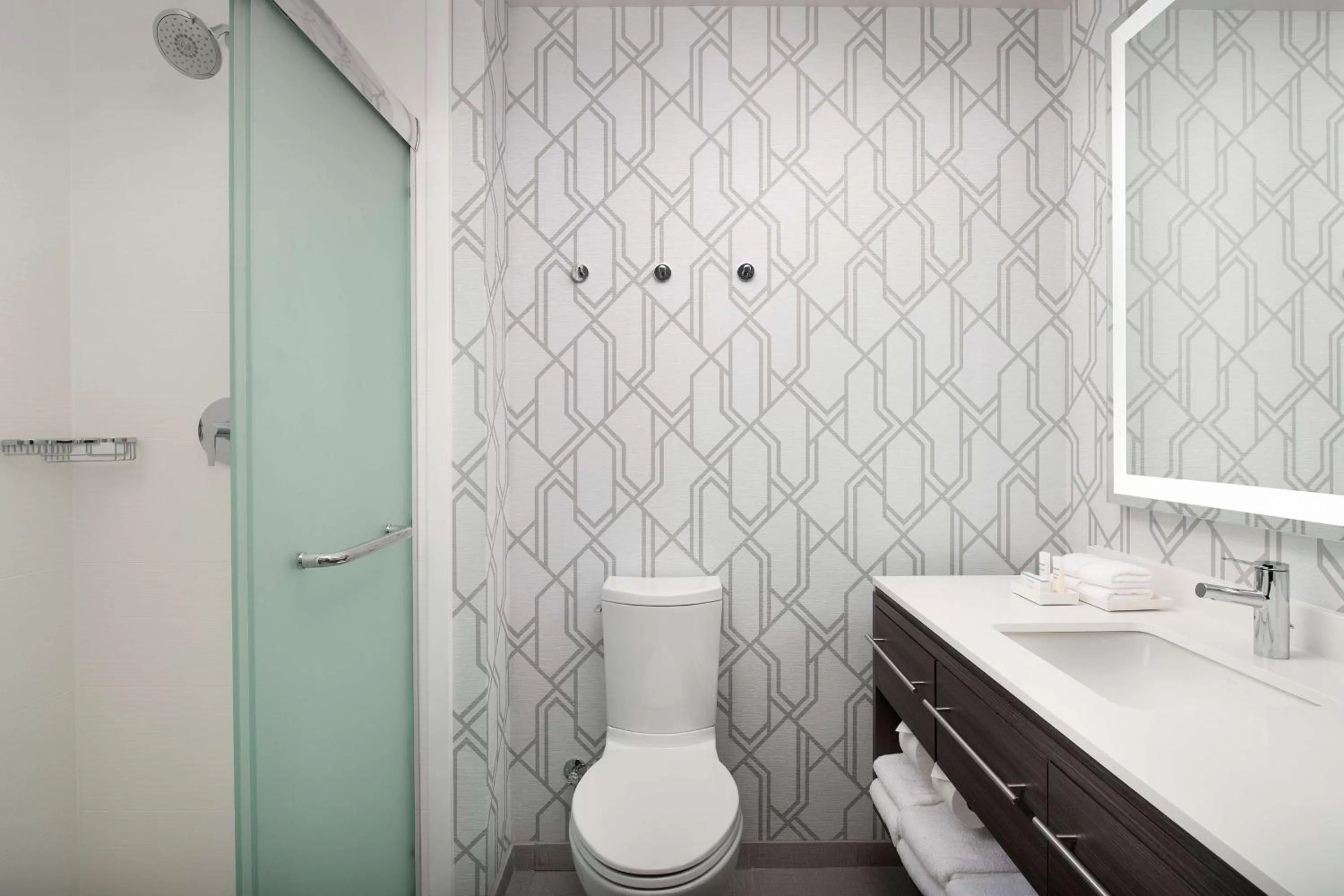 Bathroom in Home2 Suites by Hilton Denver Central Park