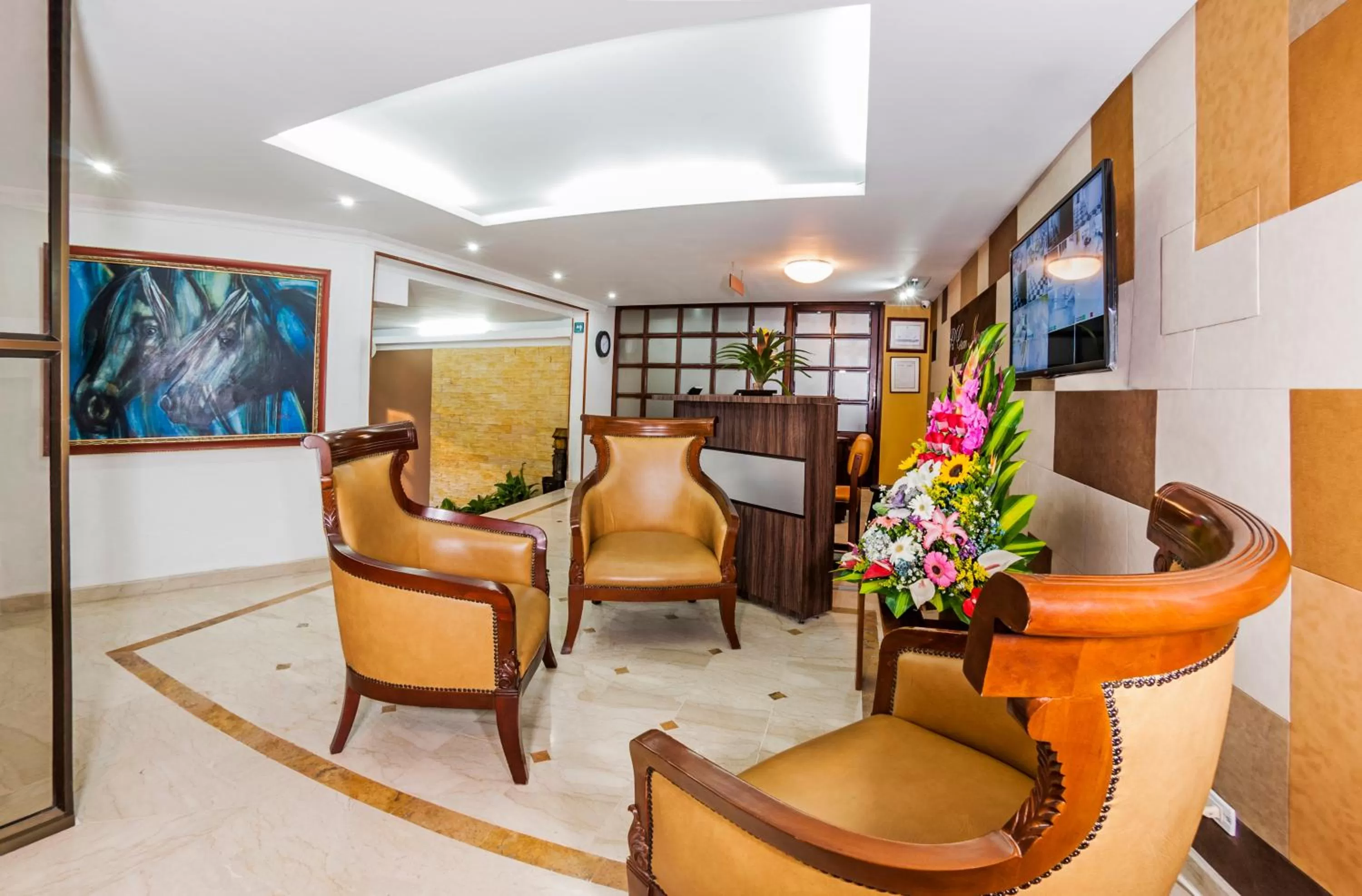 Lobby or reception, Lobby/Reception in Hotel Bogotá Gran Marquez