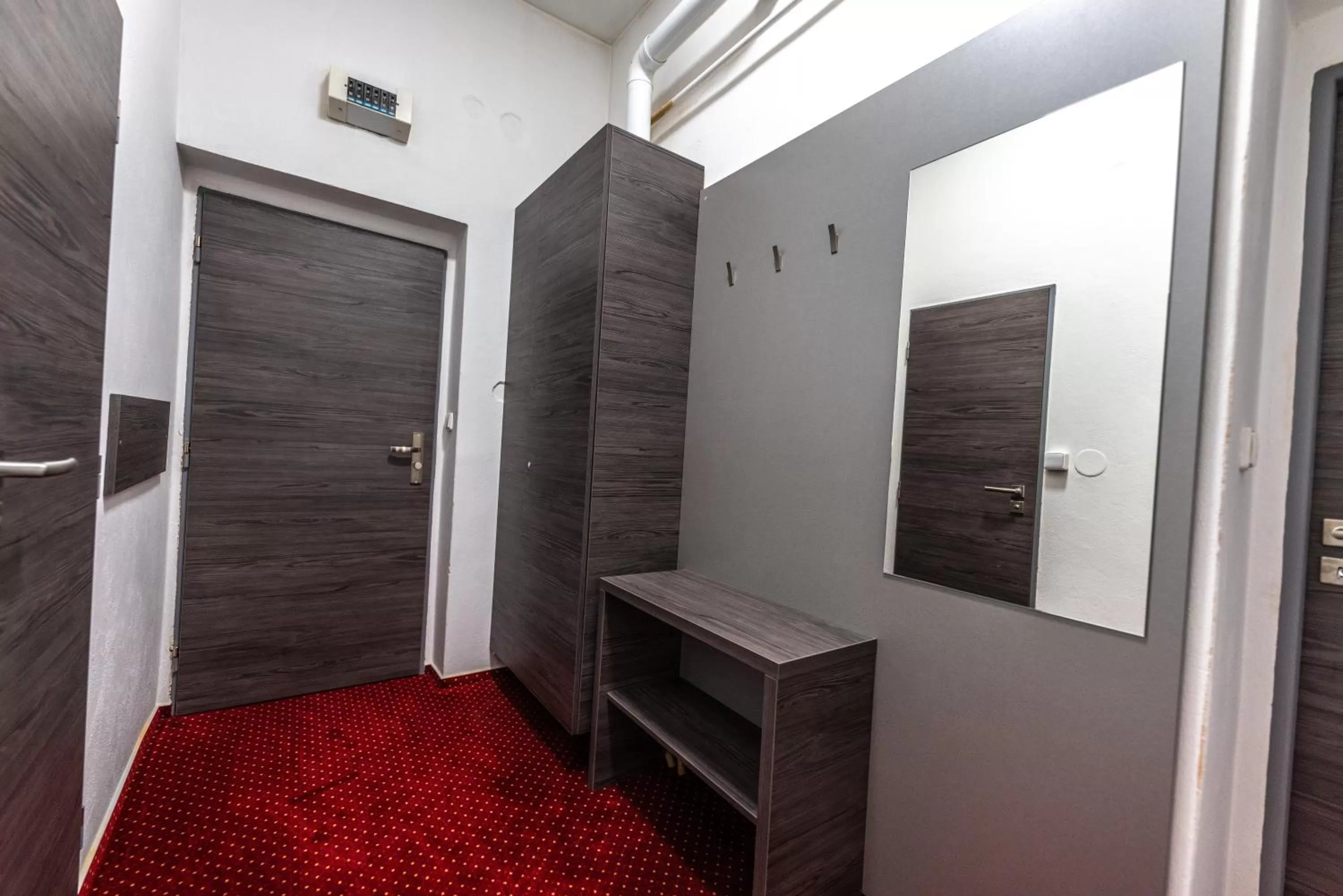 wardrobe, Bathroom in Hotel Třebovská restaurace