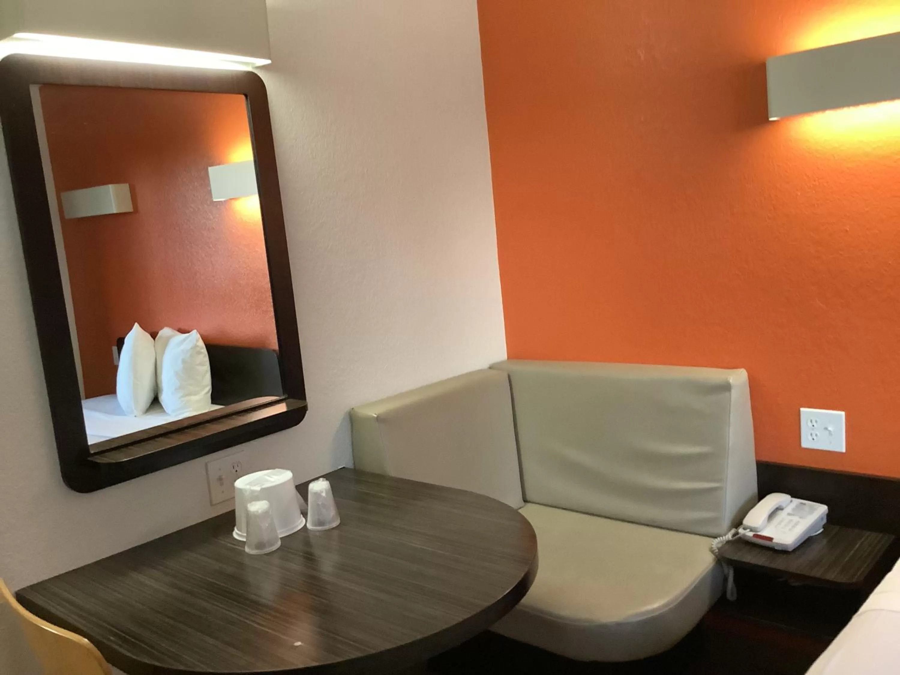 Seating area in Carlsbad Village Inn