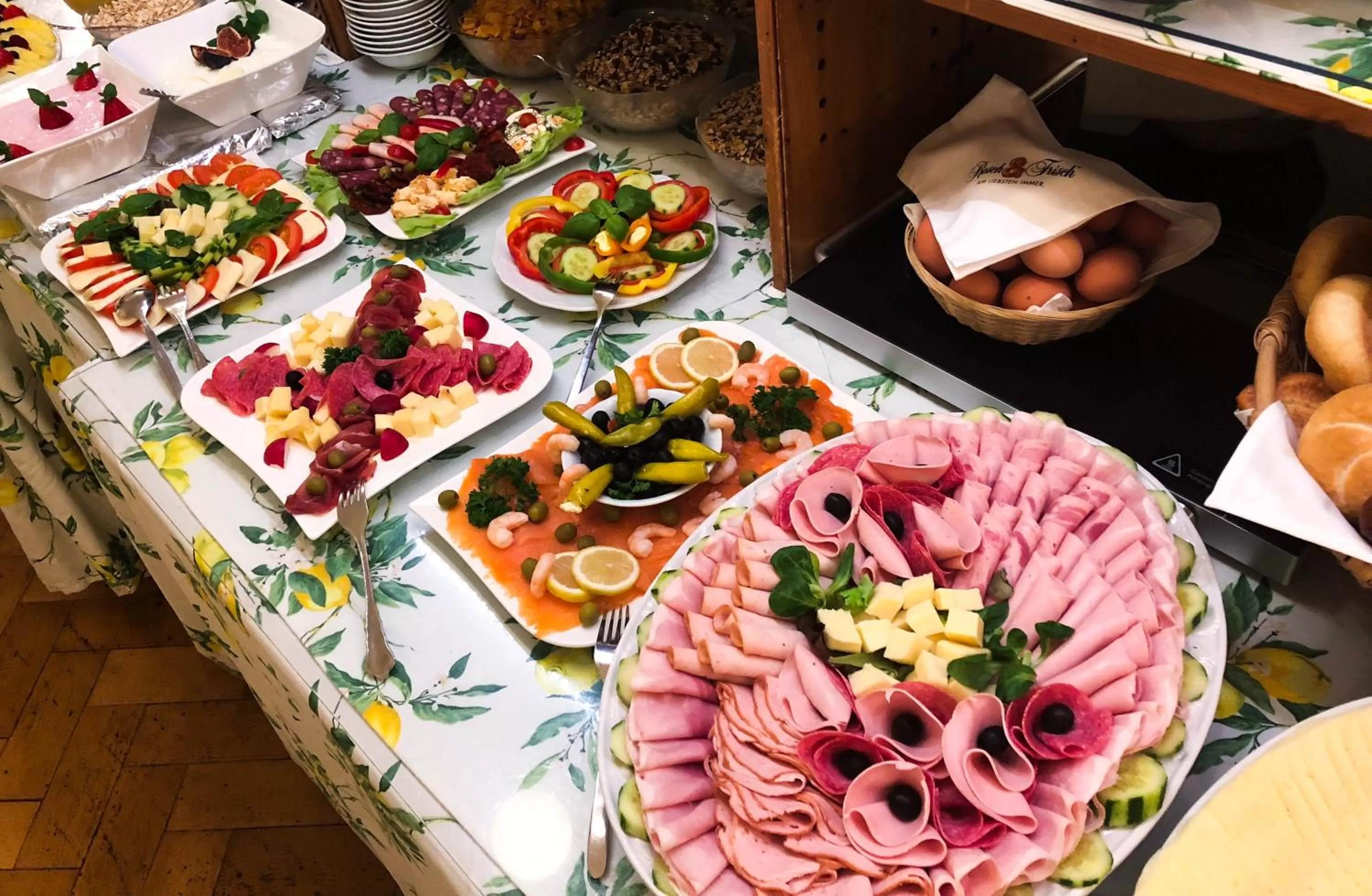 Buffet breakfast in Hotel Seibel