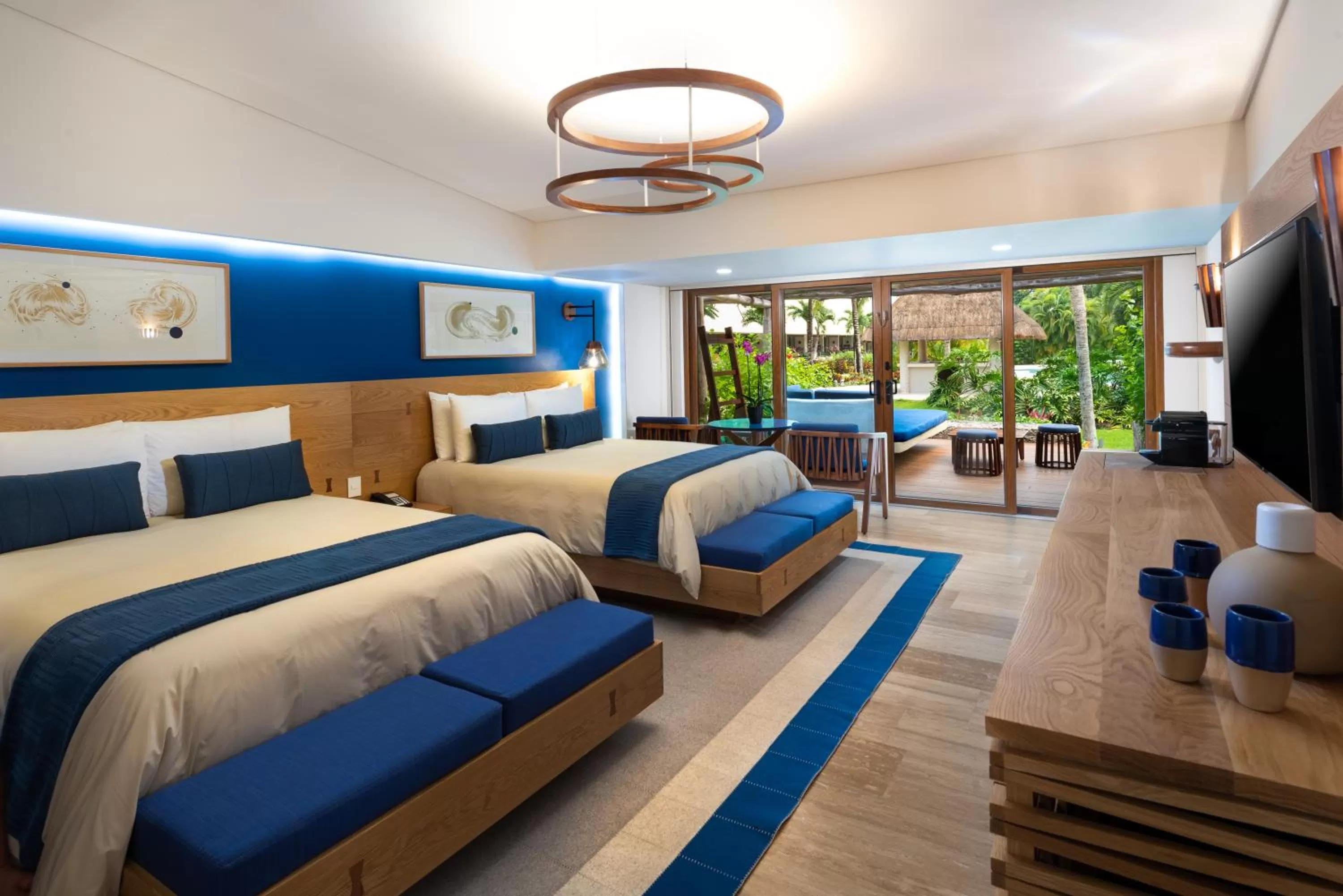 Bed in Presidente InterContinental Cozumel Resort & Spa by IHG
