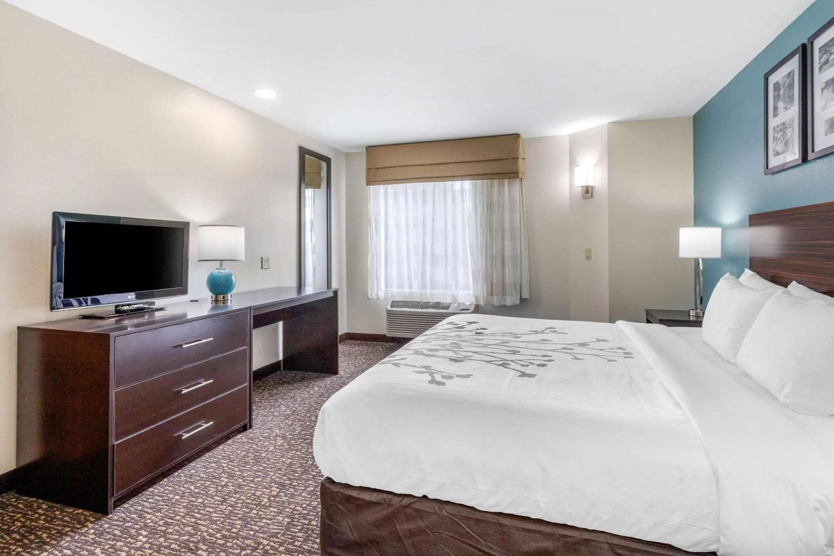 Bedroom, Bed in Sleep Inn & Suites Johnson City