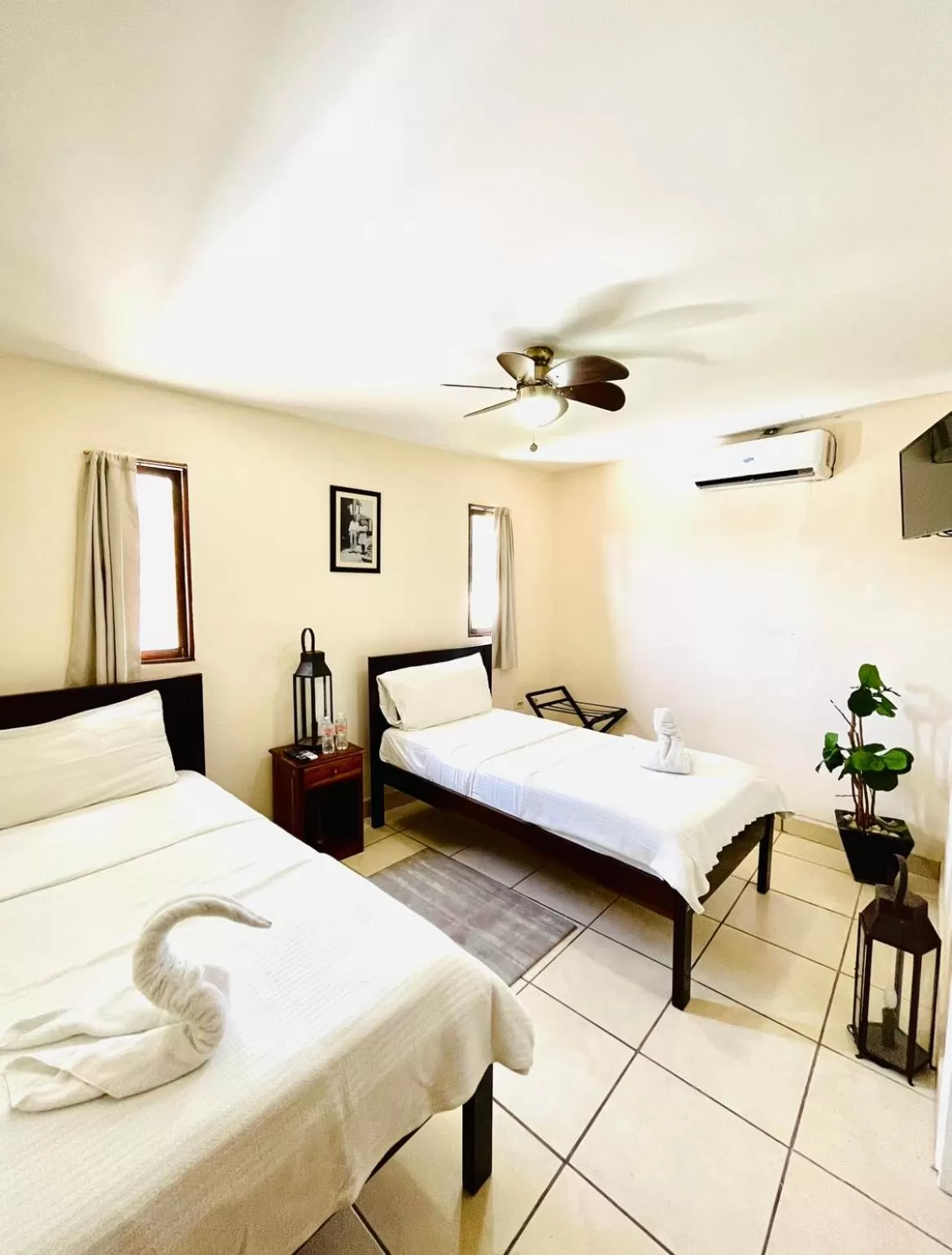 Bed in Hotel La Estación