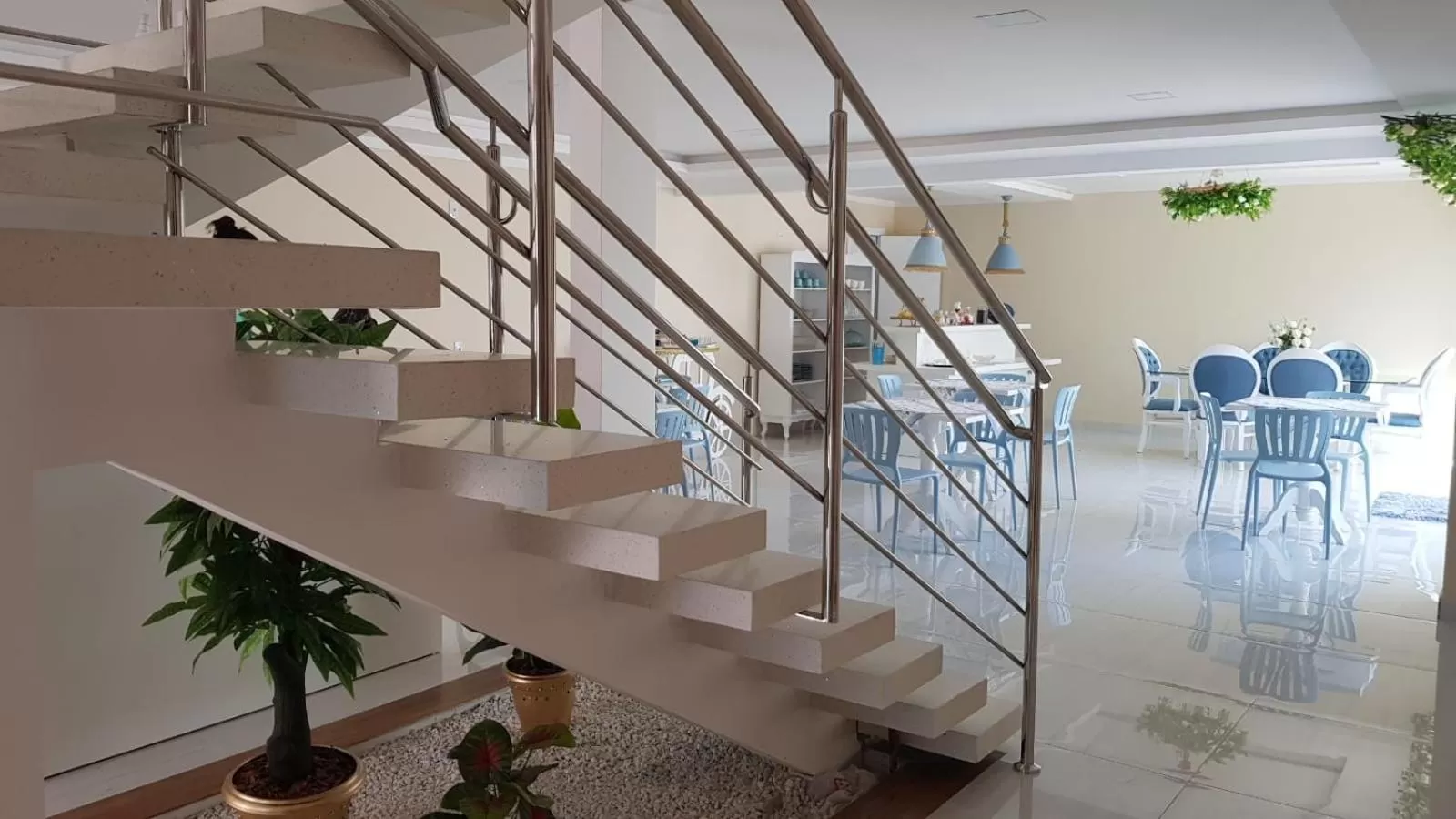 Dining area in Pousada Cavalero