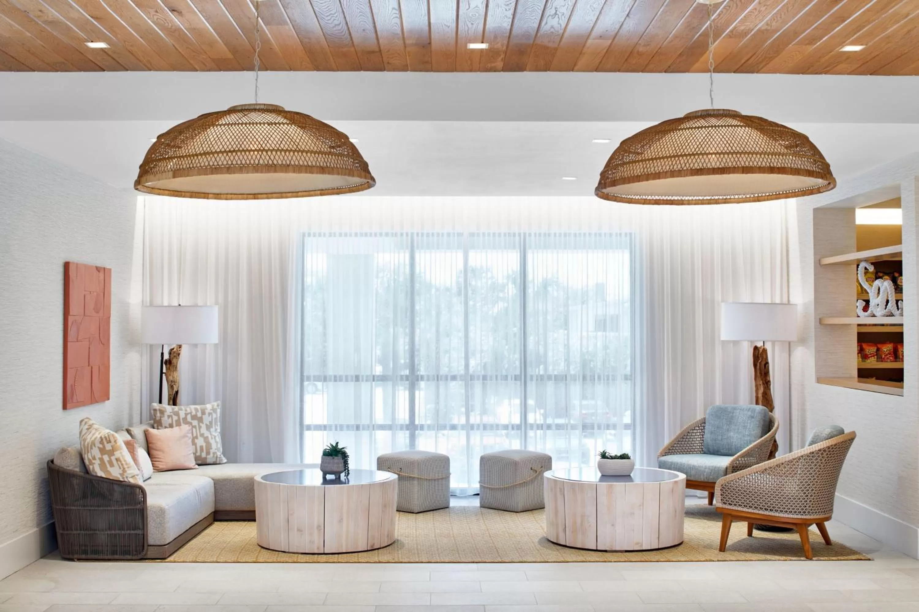 Lobby or reception in SpringHill Suites by Marriott Jacksonville Beach Oceanfront