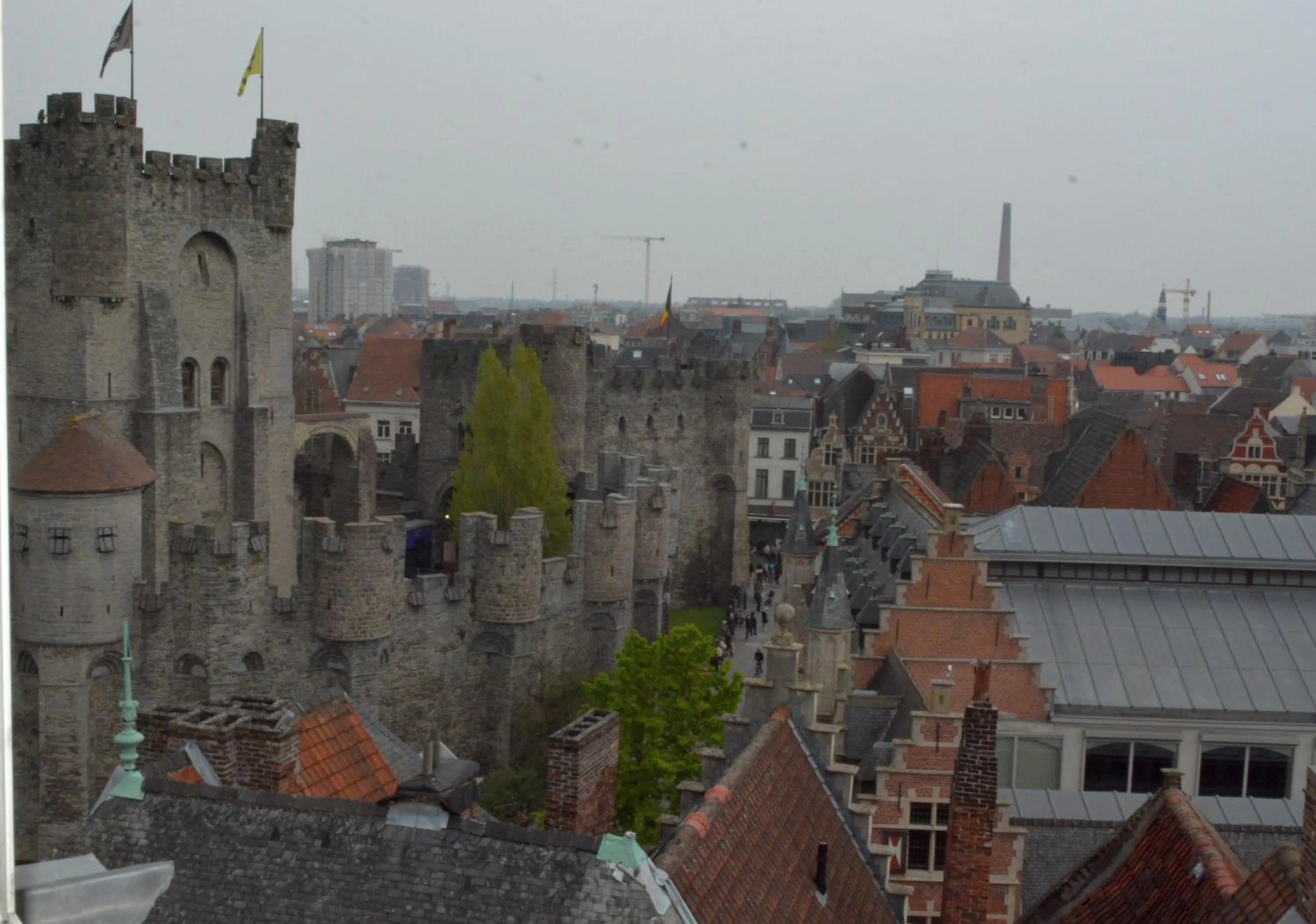 City view in Hotel Gravensteen