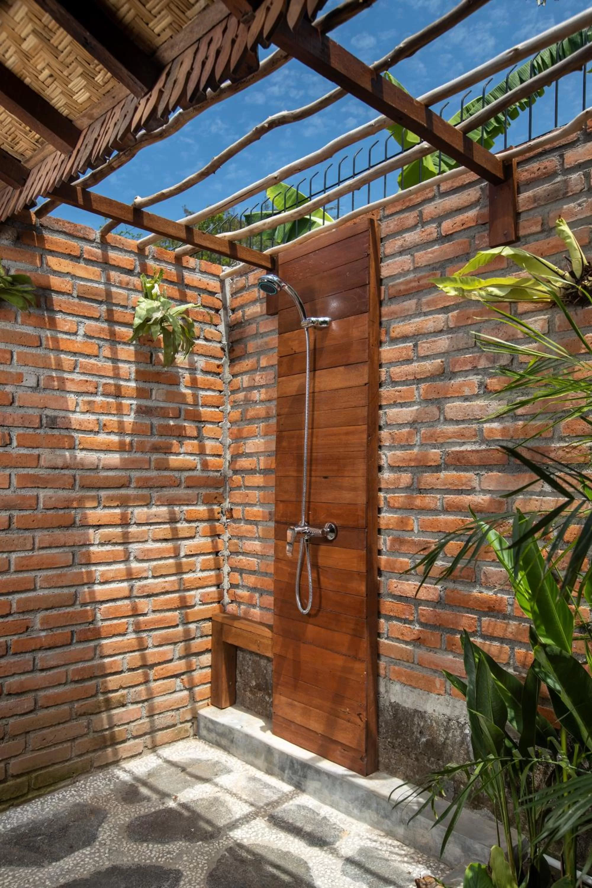 Shower in Green Space Villa