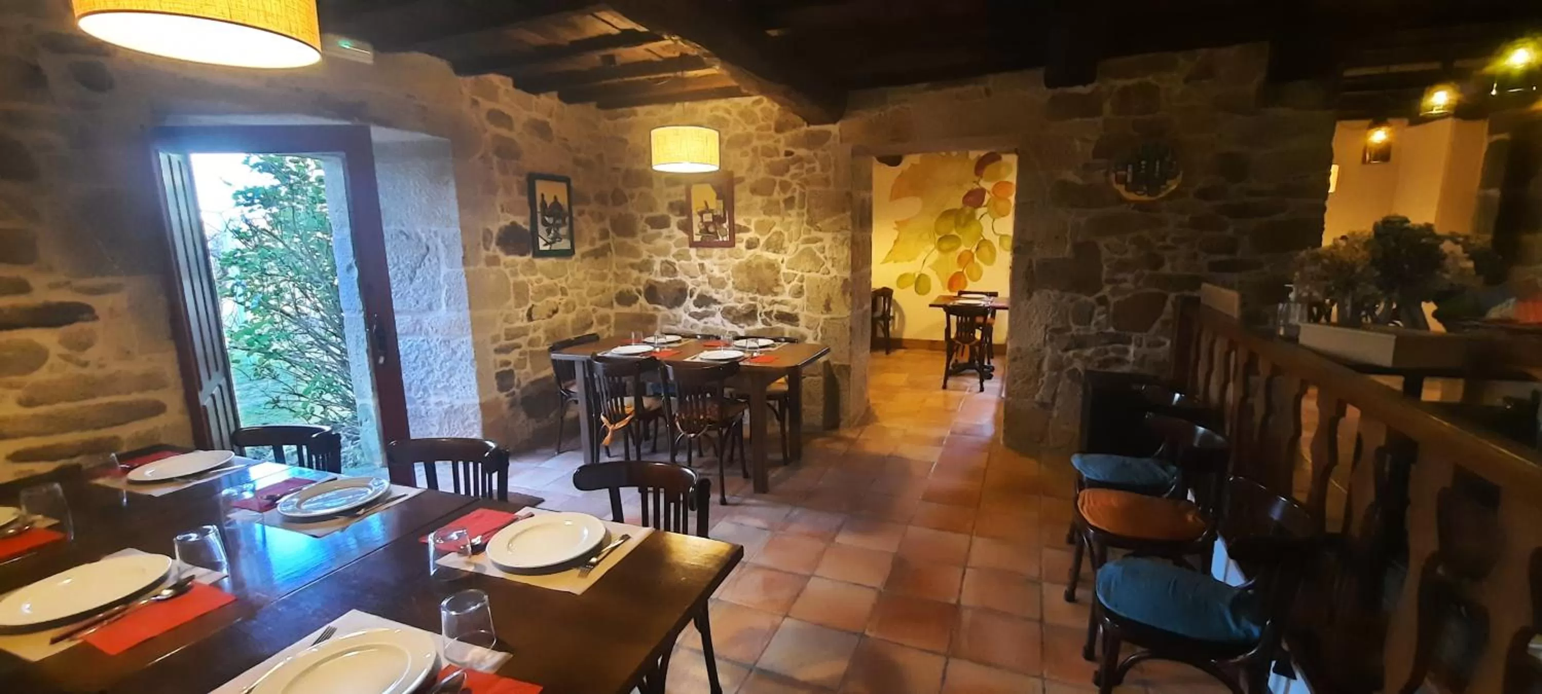 Dining area in Rectoral de Anllo