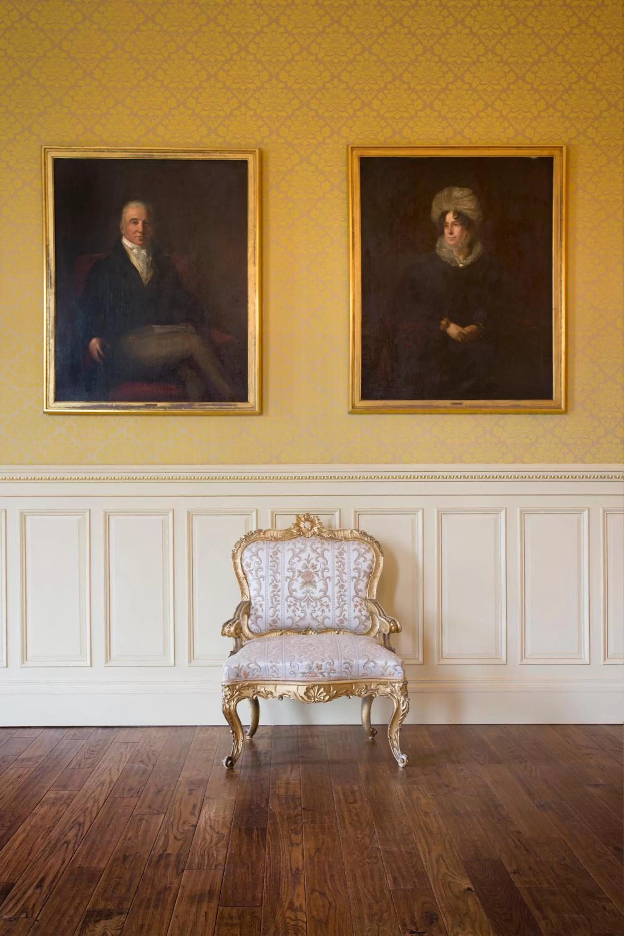 Decorative detail in Crossbasket Castle, Hotel & Restaurant