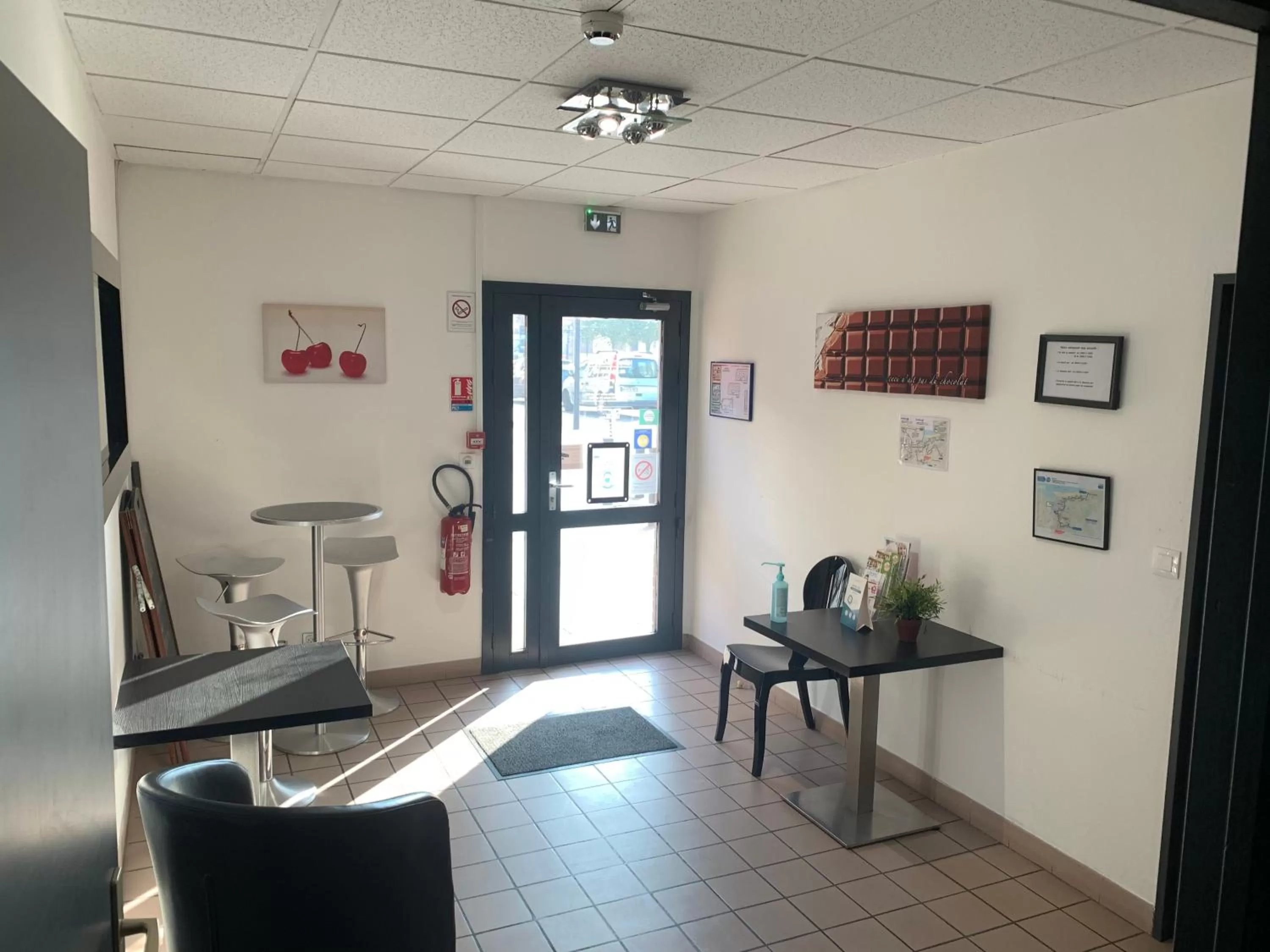 Lobby or reception in Hotel Restaurant La Cuis'in