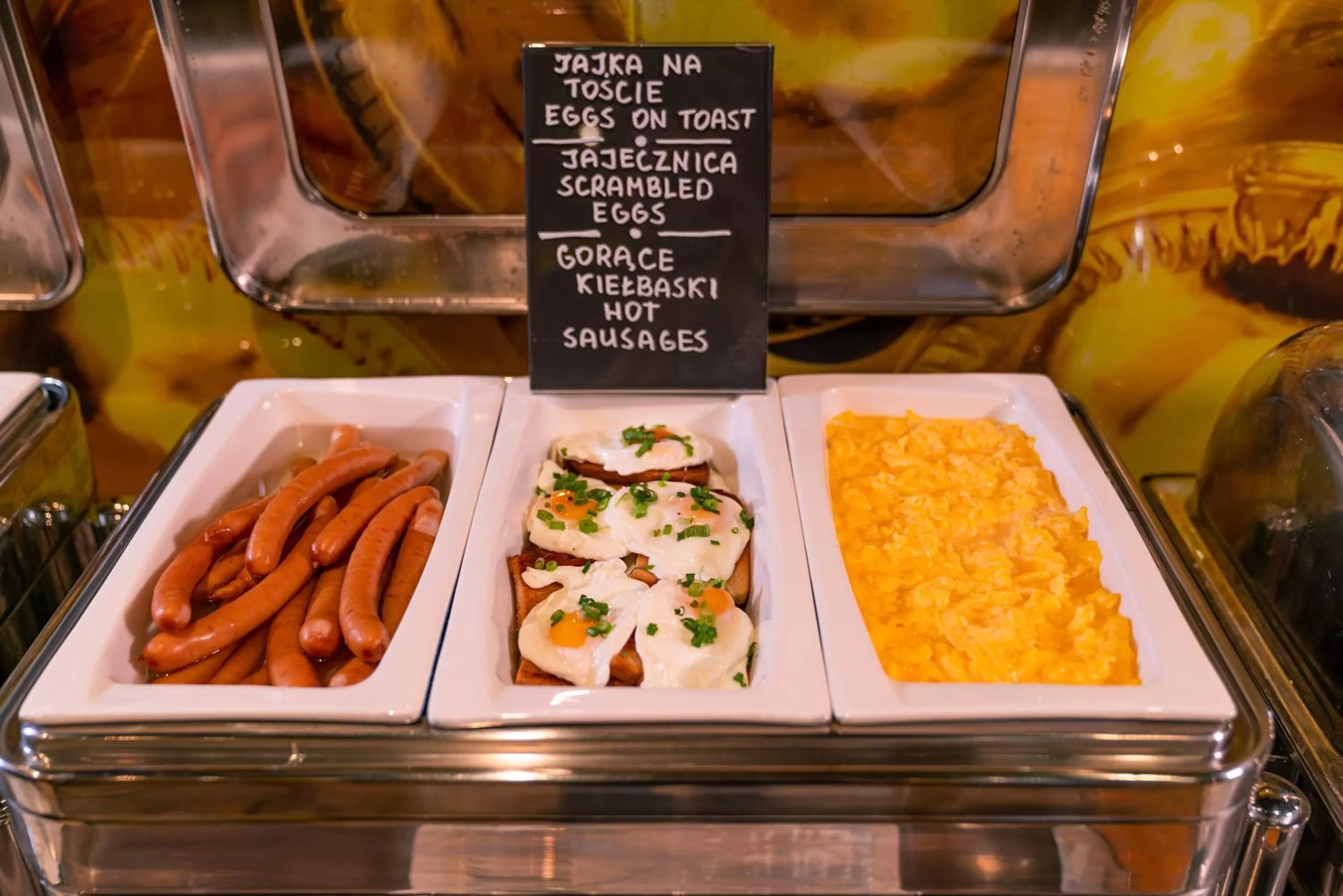 Buffet breakfast in Q Hotel Grand Cru Gdańsk