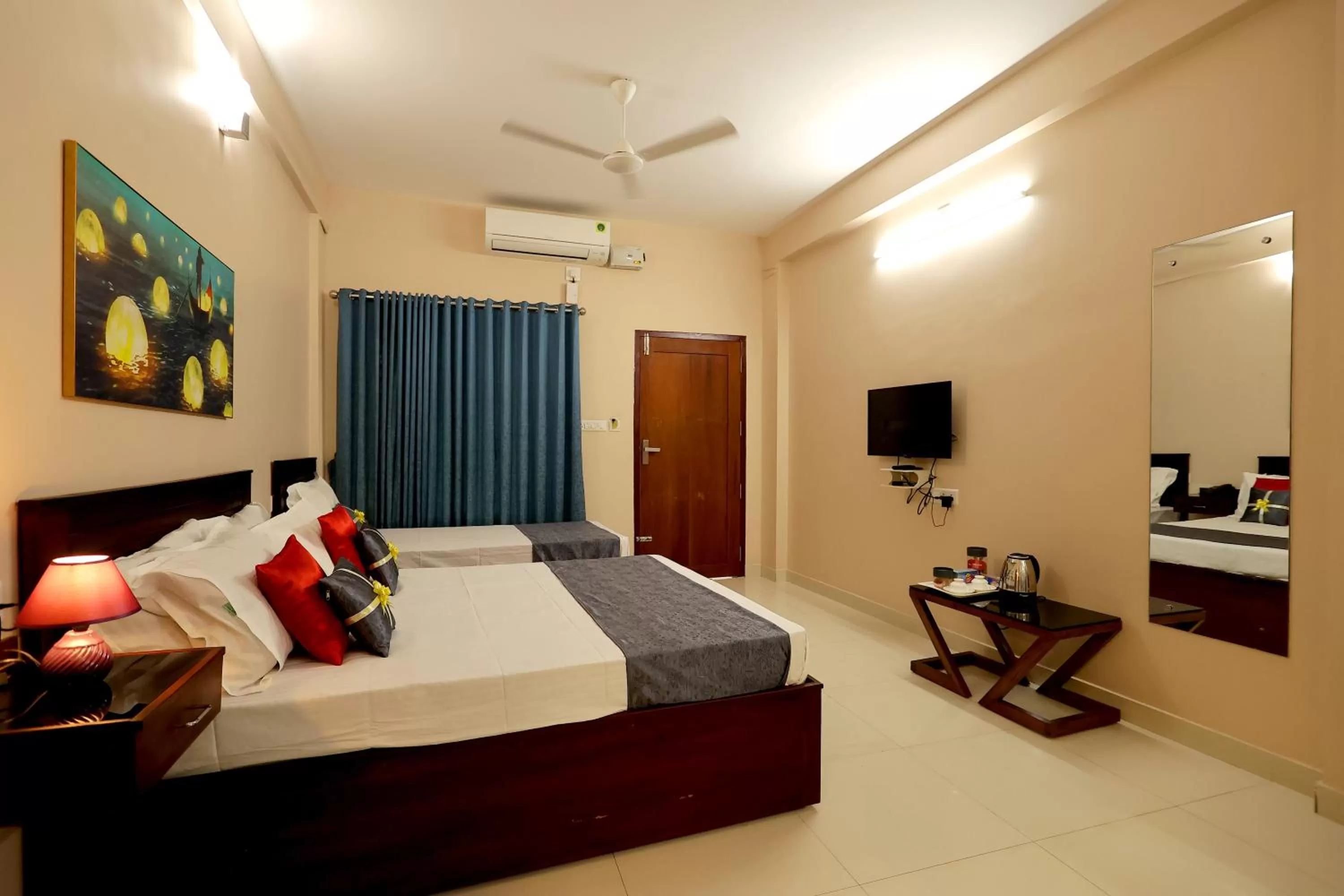 Bed in Isha Residency