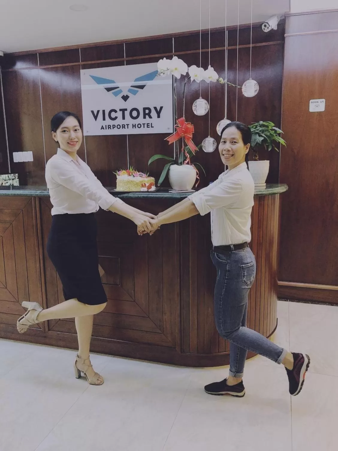 People in Victory Airport Hotel