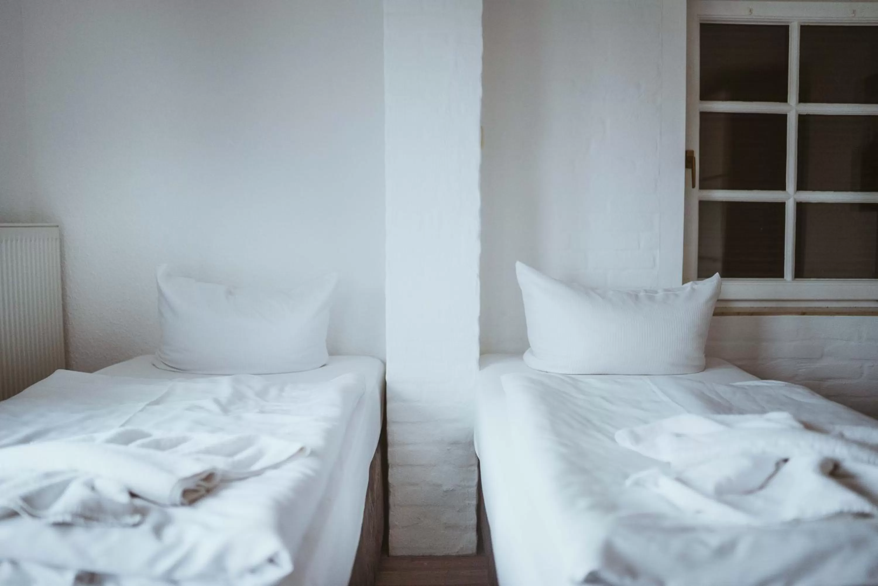 Bedroom, Bed in Aparthotel Stralsund Studios und Apartments