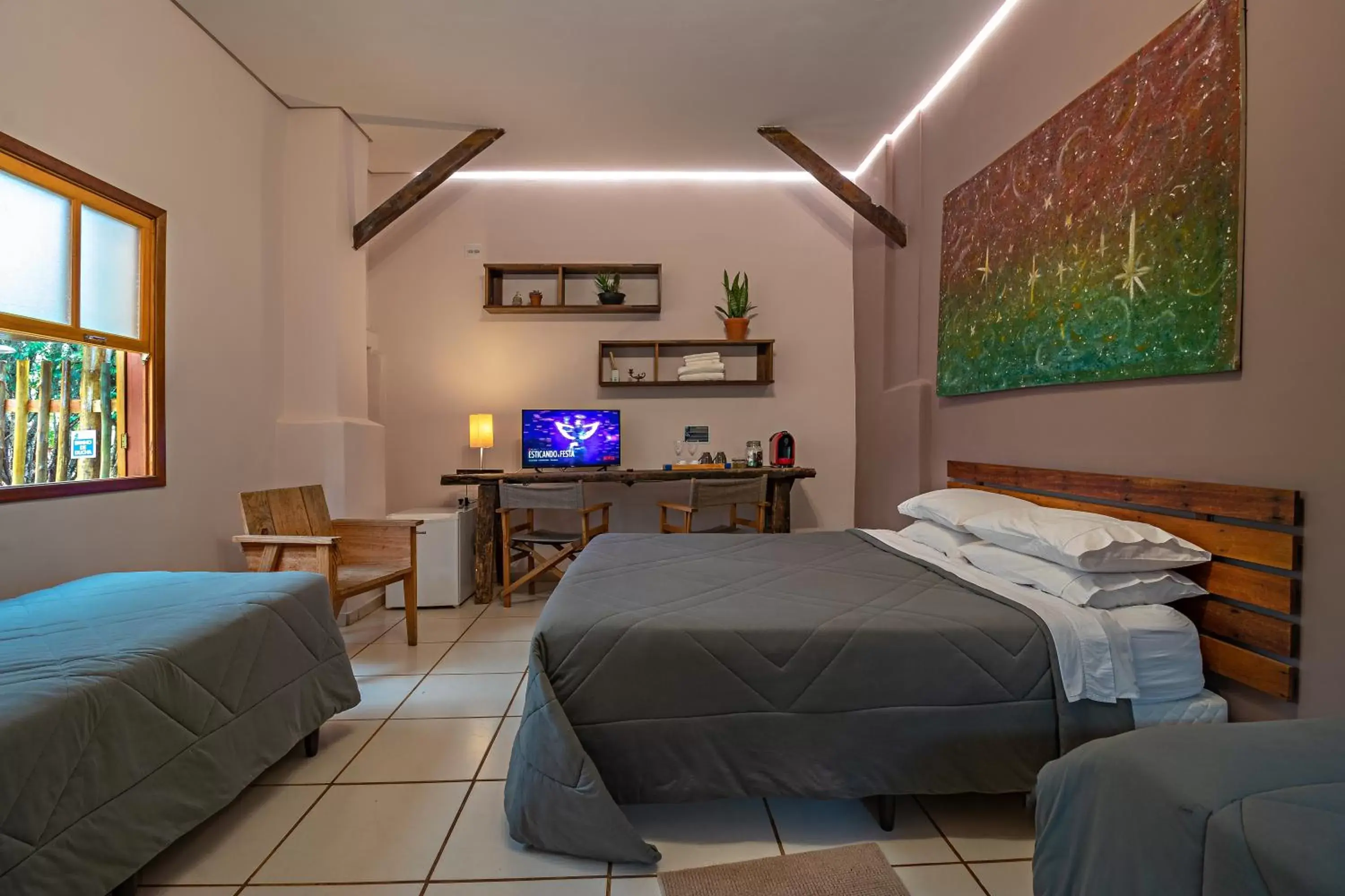 Comfort Quadruple Room in Suítes no Quintal Comfort Quadruple Room in Suítes no Quintal