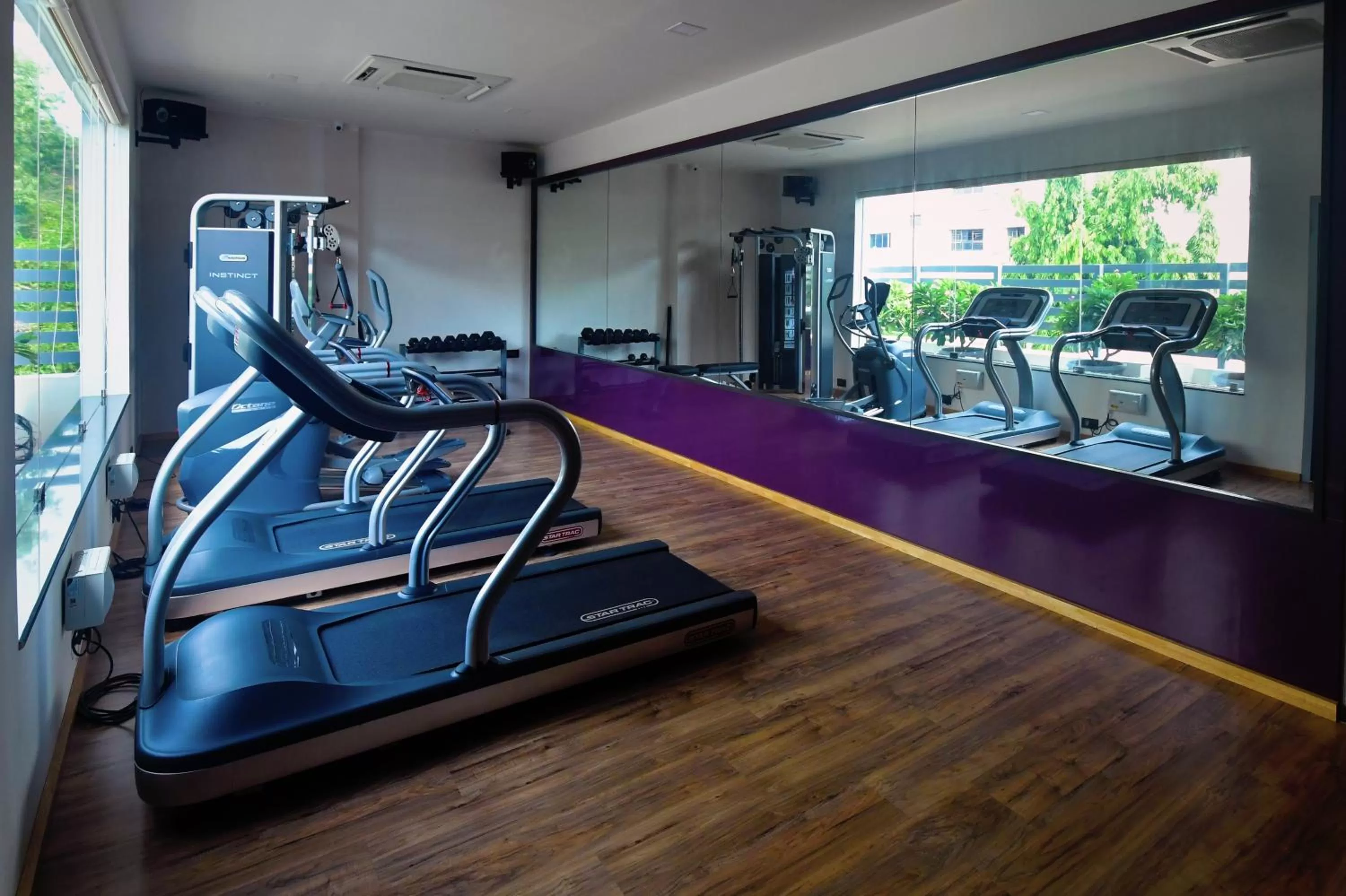 Fitness centre/facilities in Hotel Ranjith