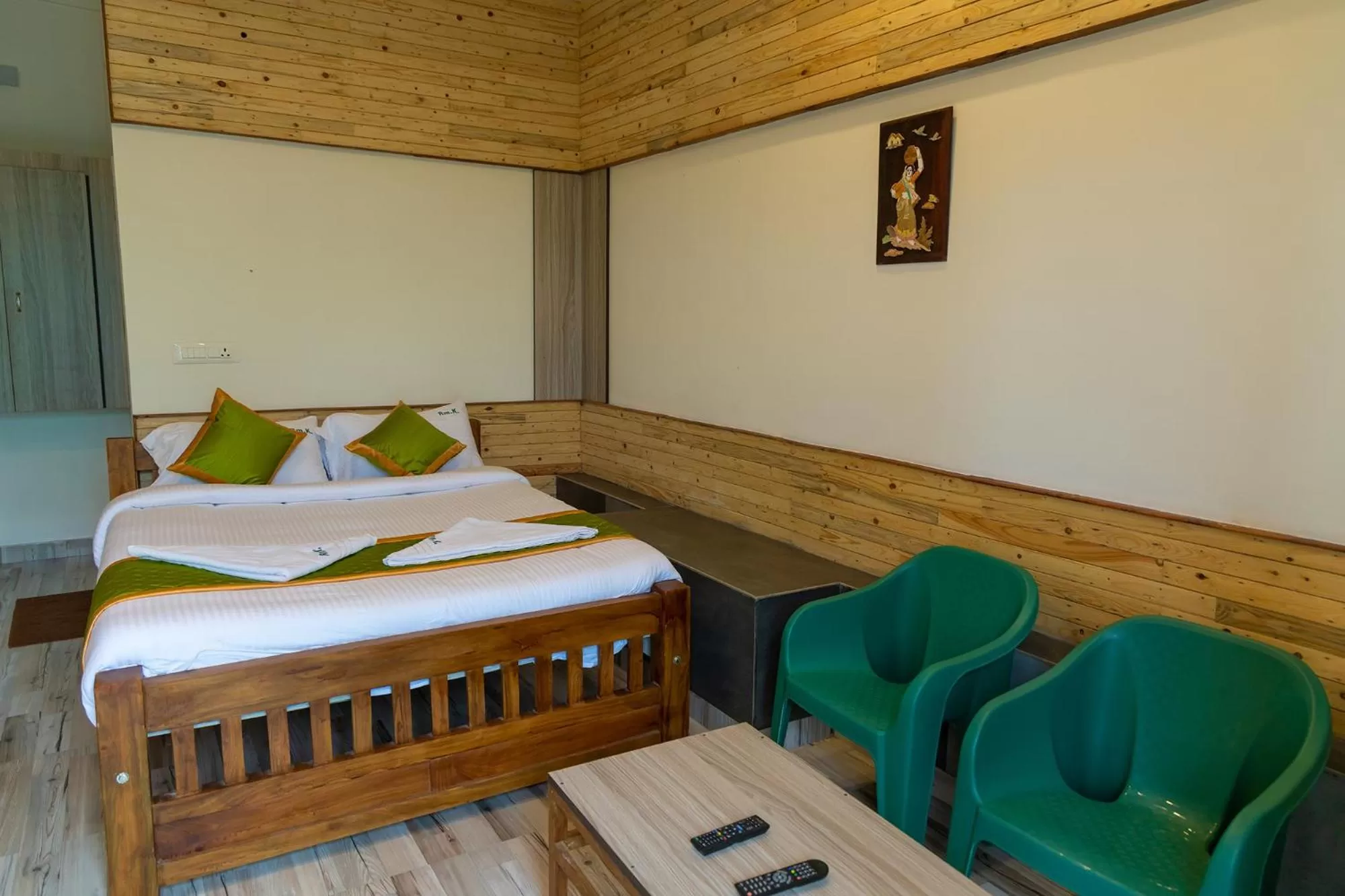 Photo of the whole room, Bed in FabExpress RMK Nest - Nr Chettiar Park