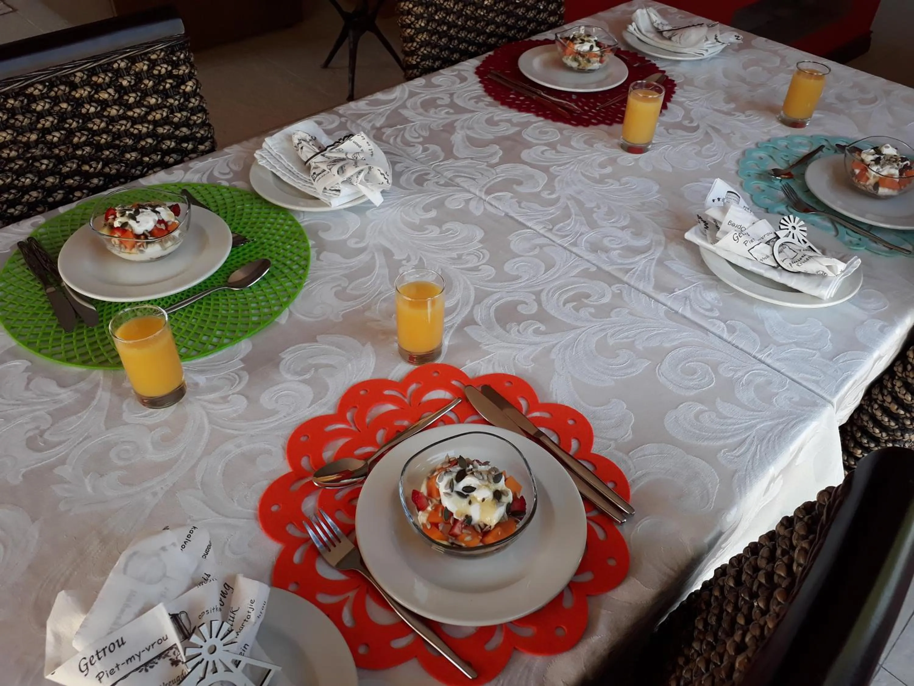 Food in Karoo Sun Guest House