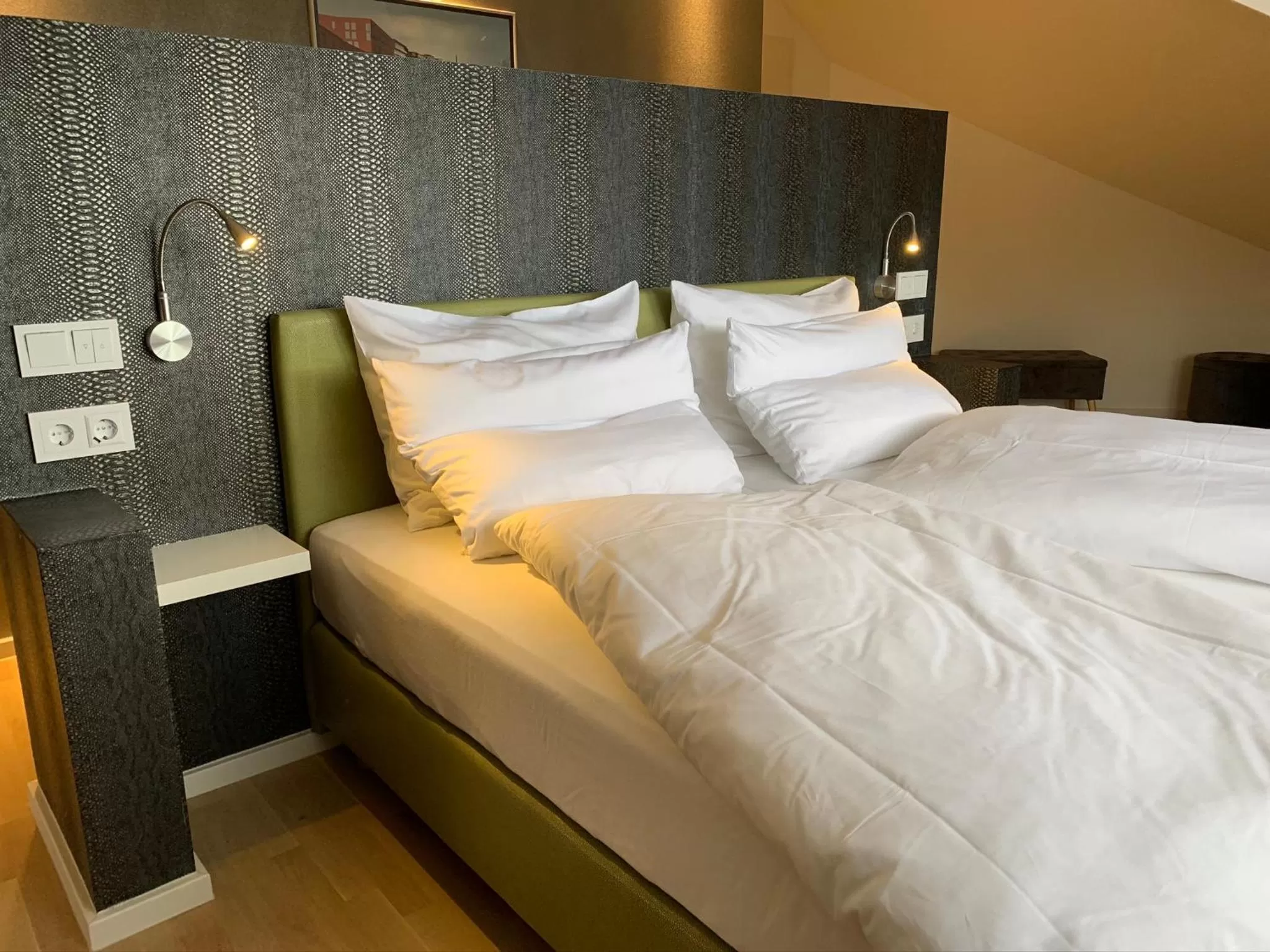 Bed in Park-Lodge Am Rohrbusch