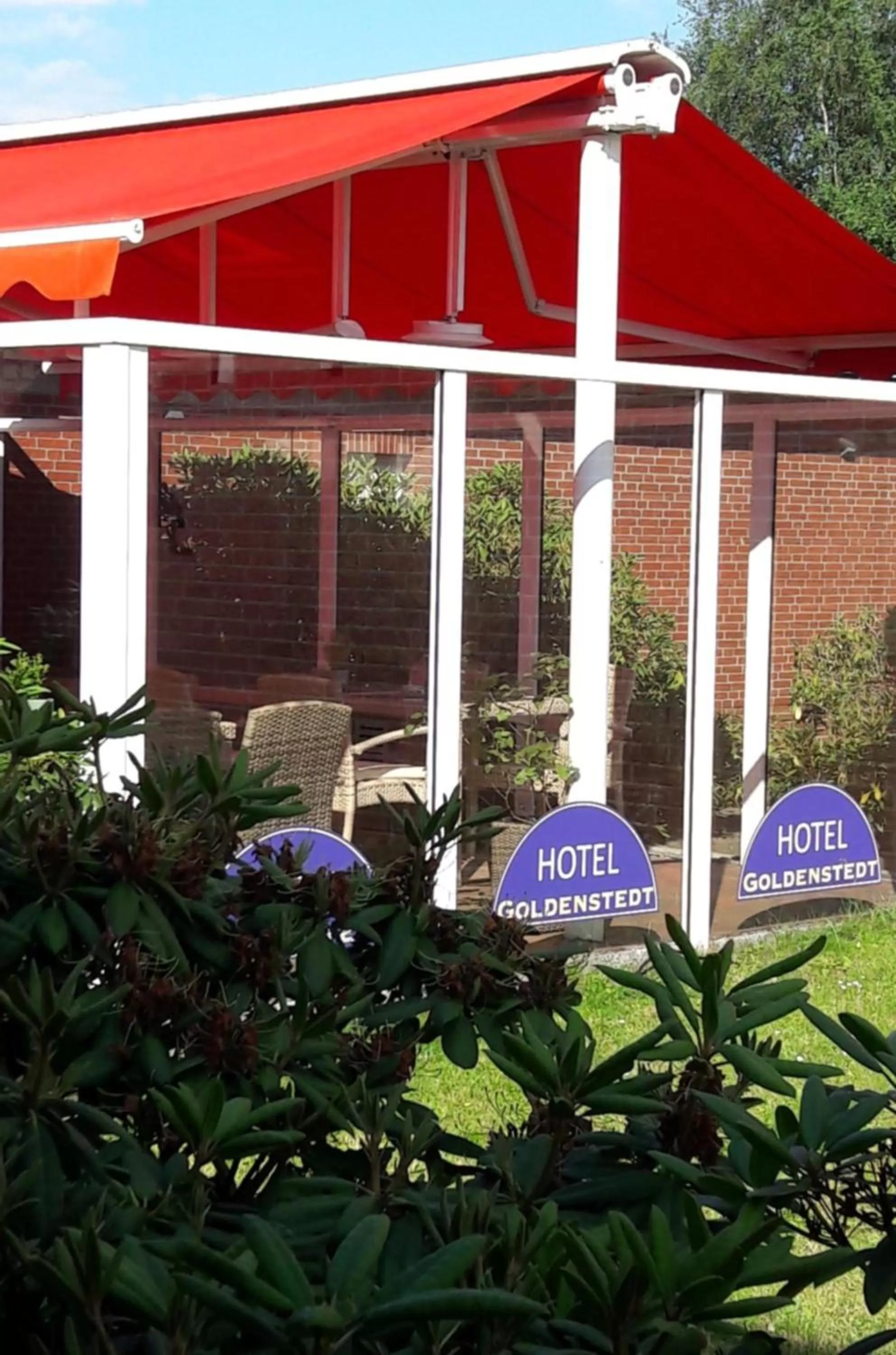 Balcony/Terrace in Hotel-Restaurant Goldenstedt