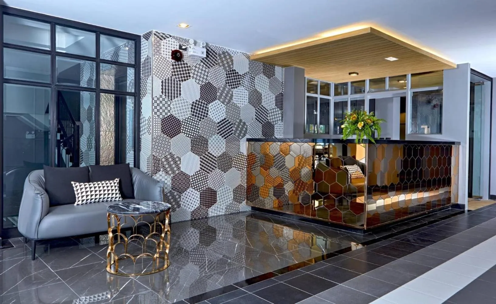 Lobby or reception in Chezzotel Pattaya