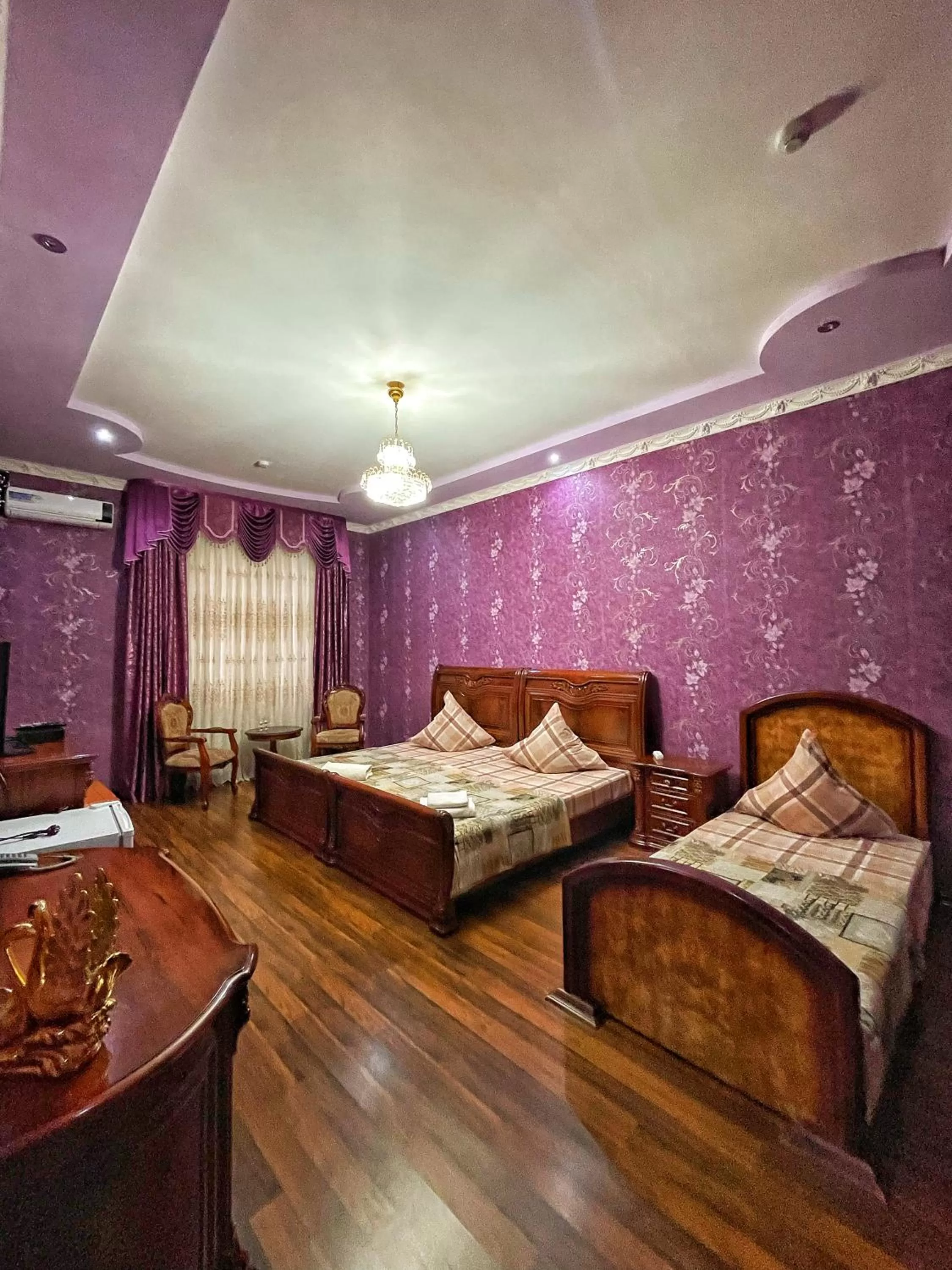 Bed in Hotel Nurafshon Boutique