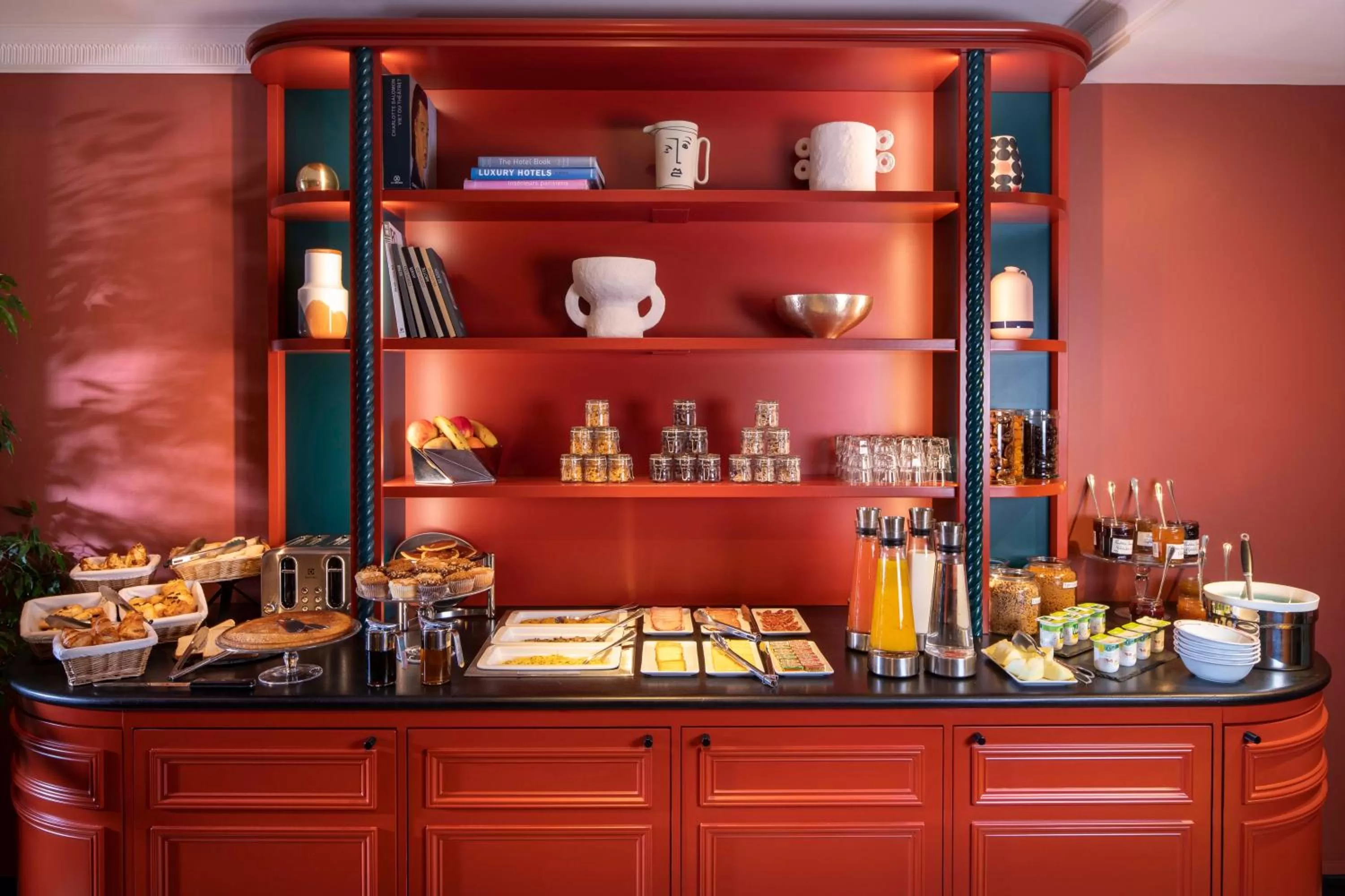 Buffet breakfast in Hotel Relais Bosquet by Malone