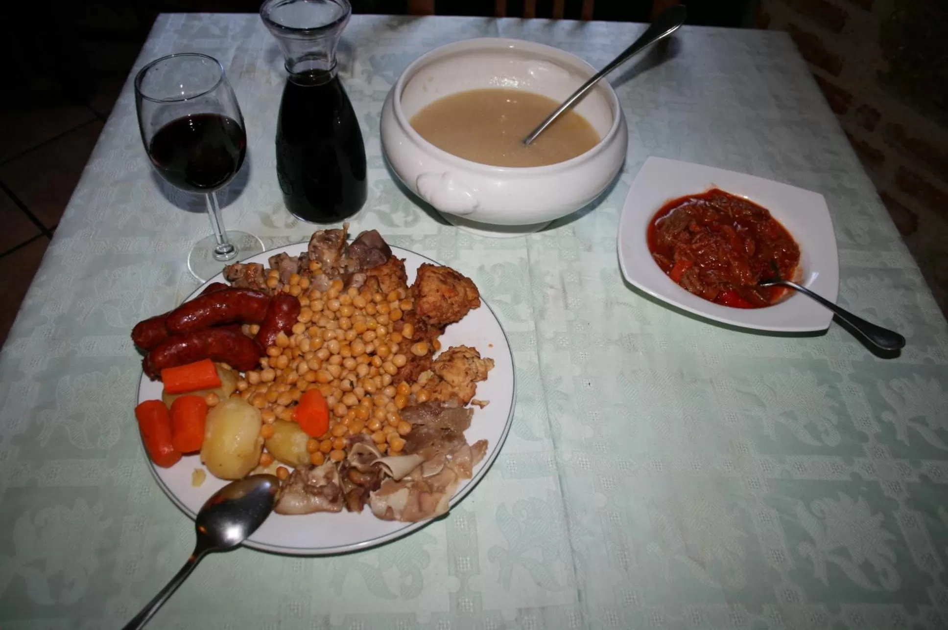 Food close-up in Hotel Rural La Enoteca del Marques