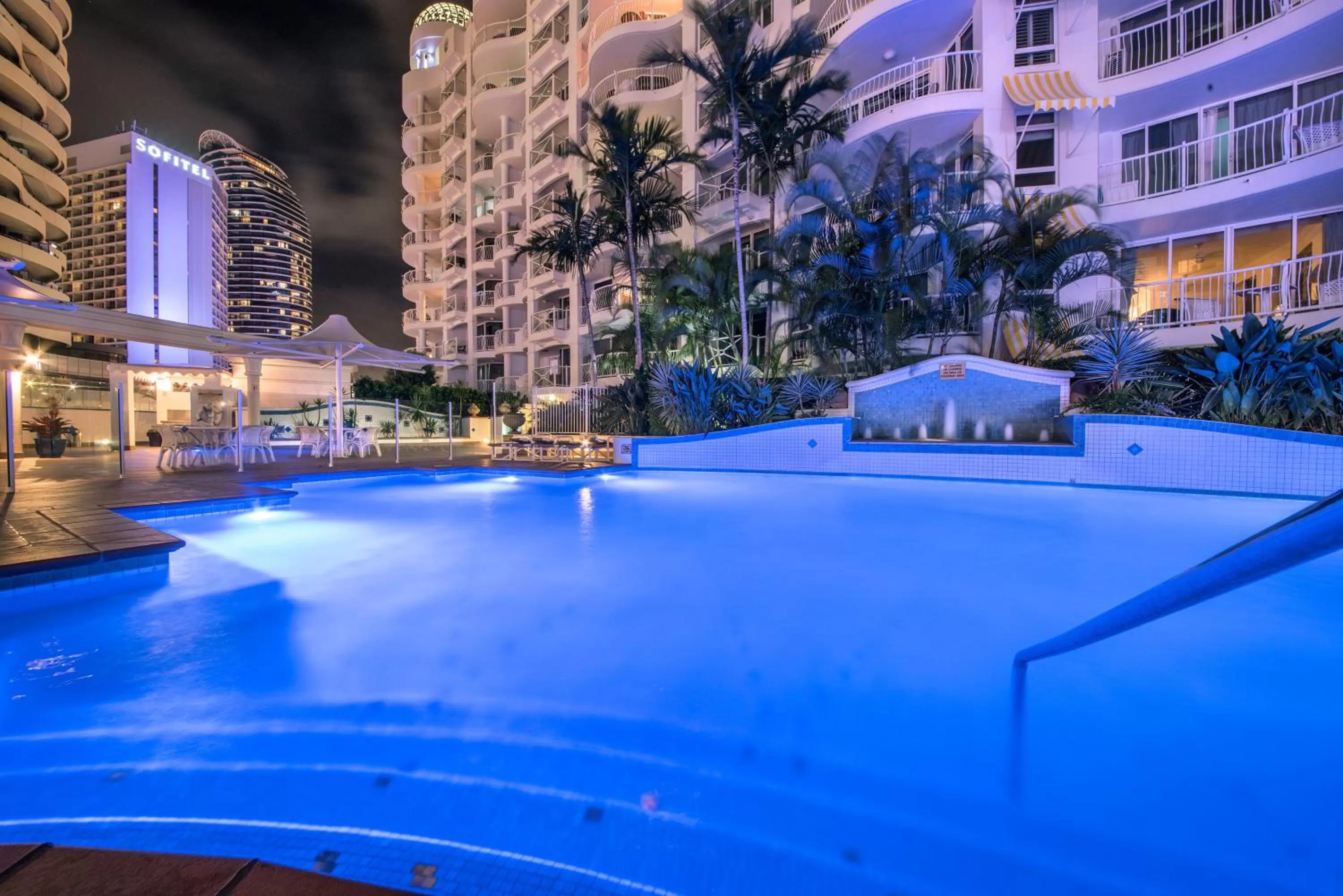 Pool view in The Phoenician Resort