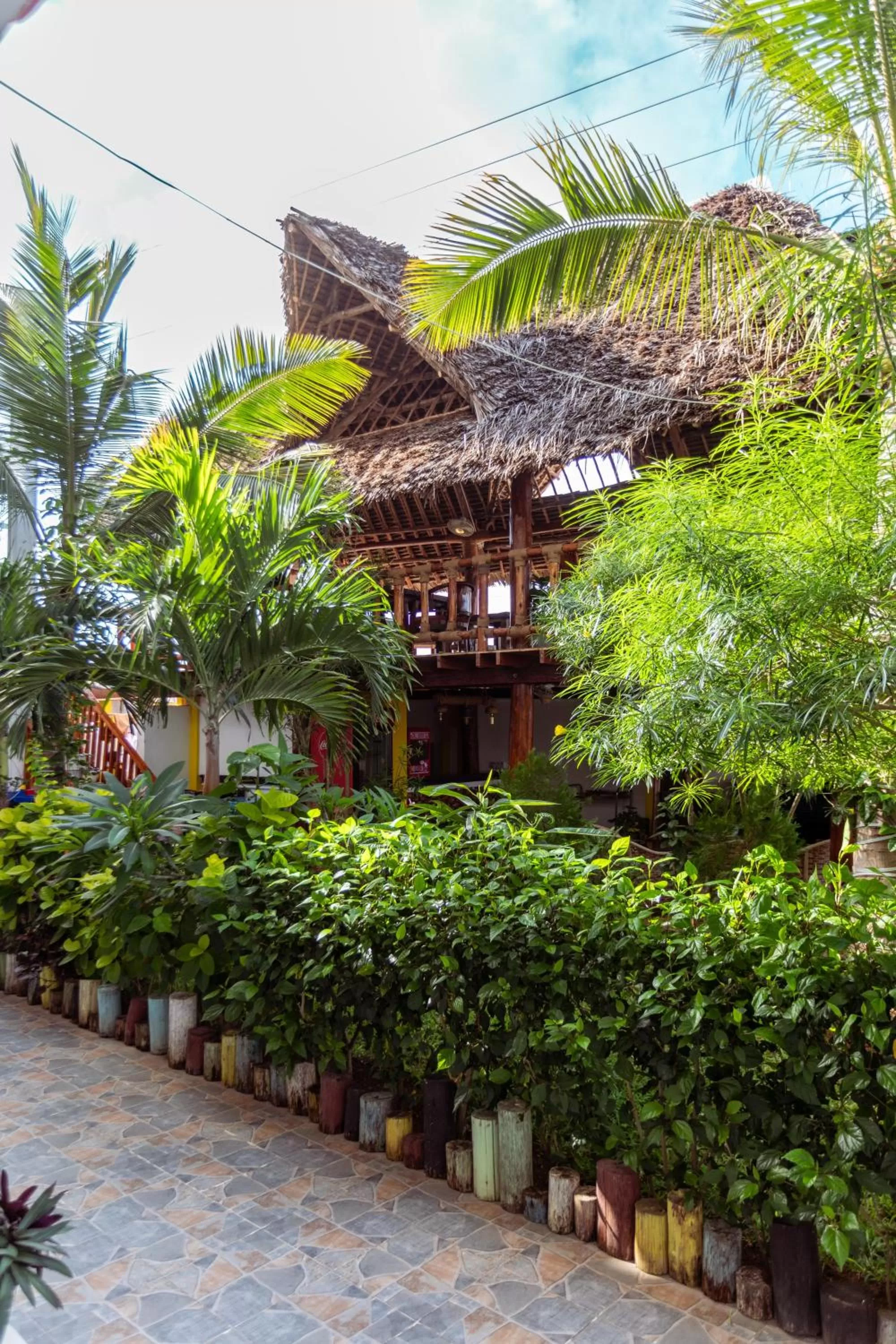 Restaurant/places to eat, Property Building in Canary Nungwi Hotel & Free SPA