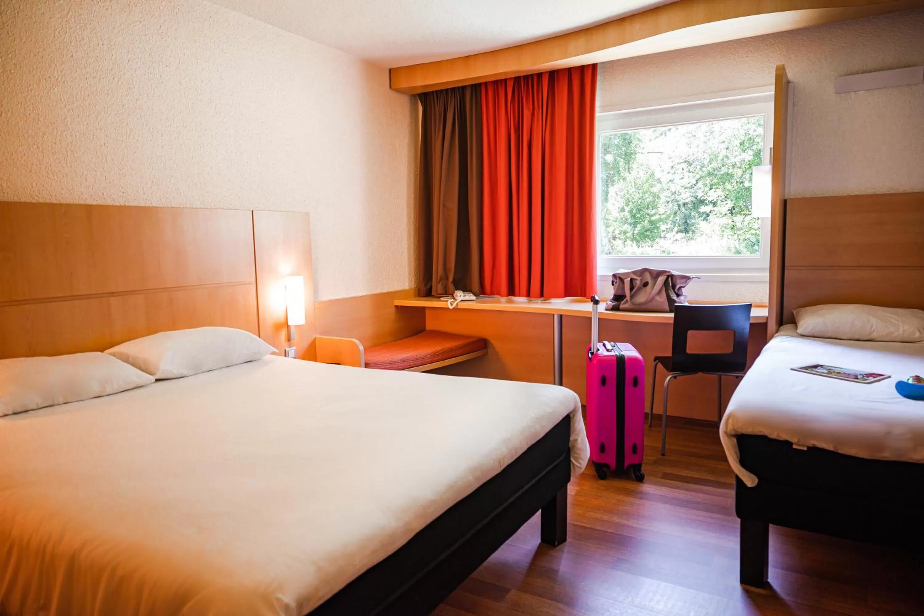 Bedroom, Bed in ibis Belfort Danjoutin