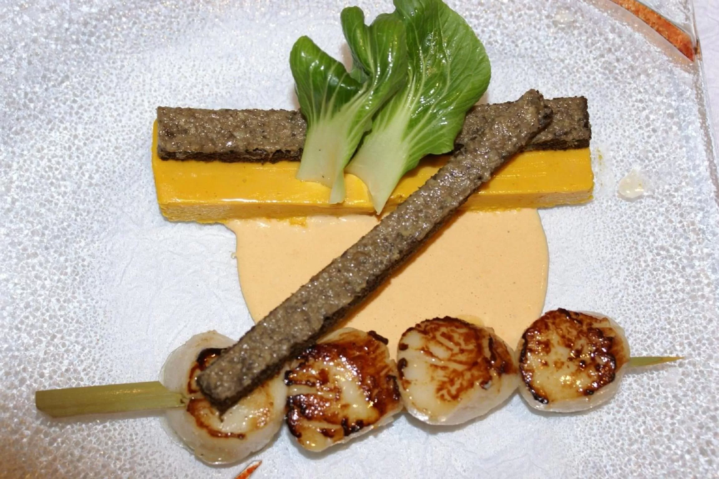 Food close-up in Logis Hotel Du Chateau