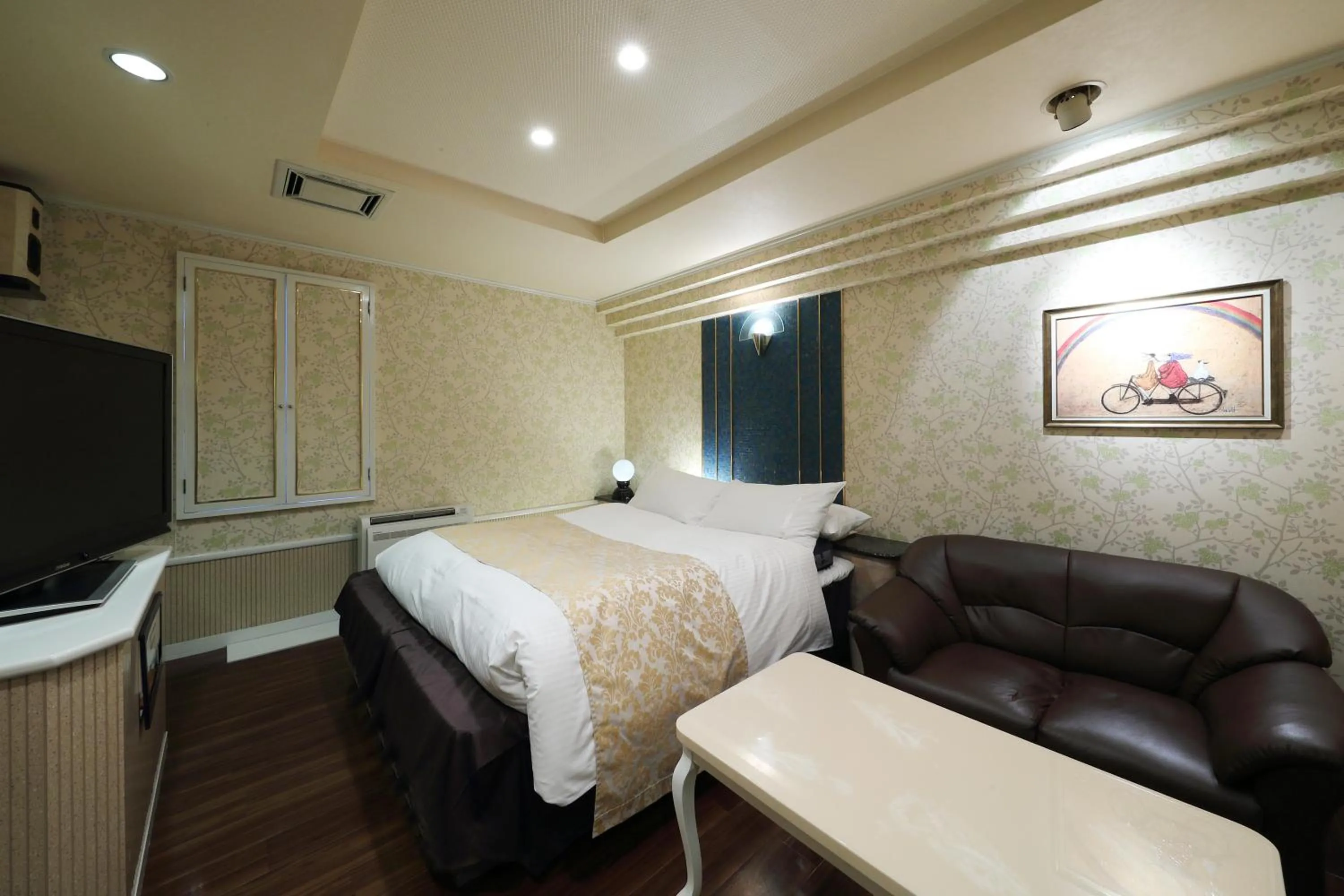 Photo of the whole room, Bed in Hotel Fine Garden Okayama II