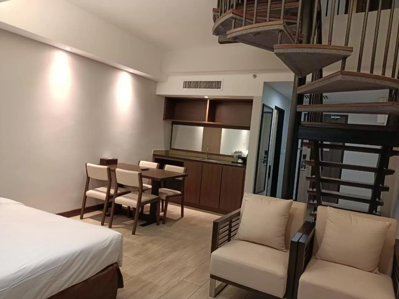 Seating area in Pacific Regency Beach Resort, Port Dickson