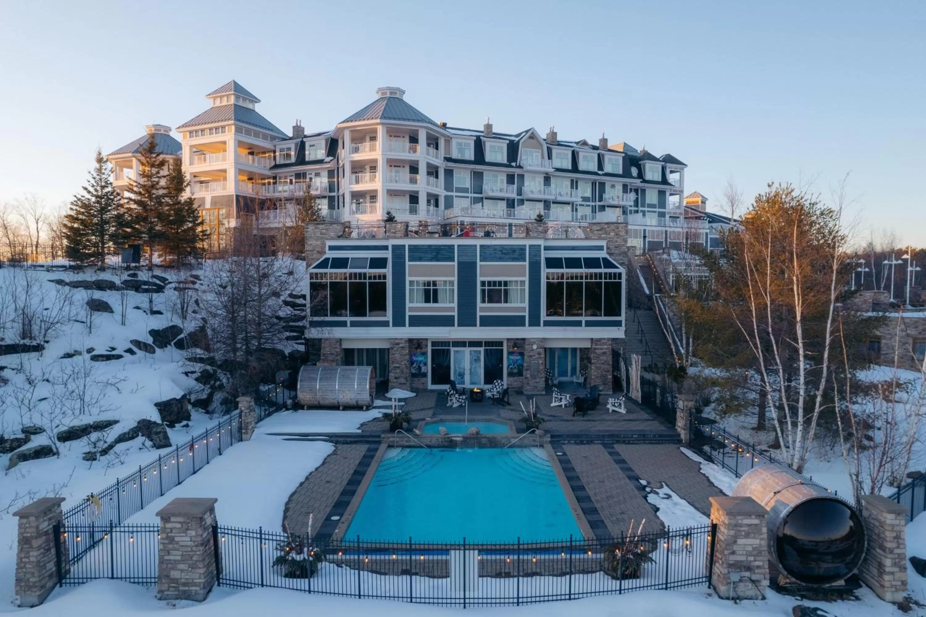 Swimming pool in JW Marriott The Rosseau Muskoka Resort & Spa