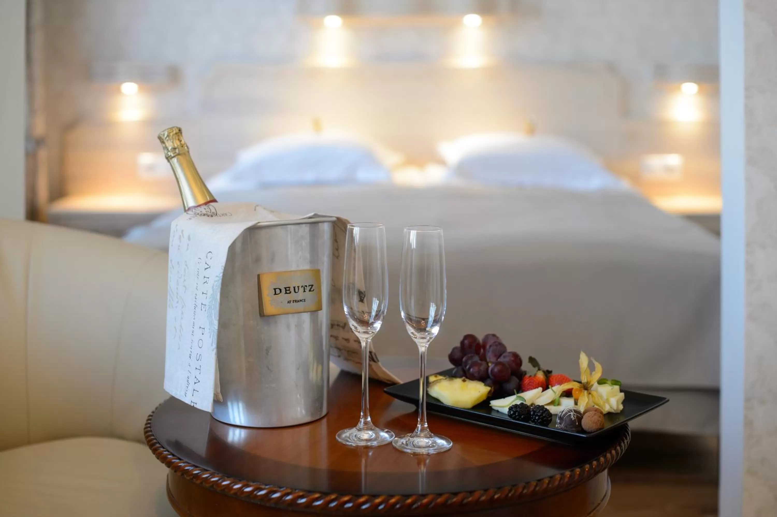 Food and drinks, Bed in Georgi Hotell