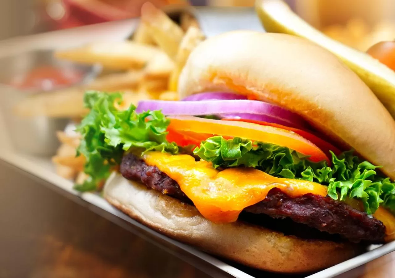 Food close-up in Lucky Eagle Casino & Hotel (Washington)