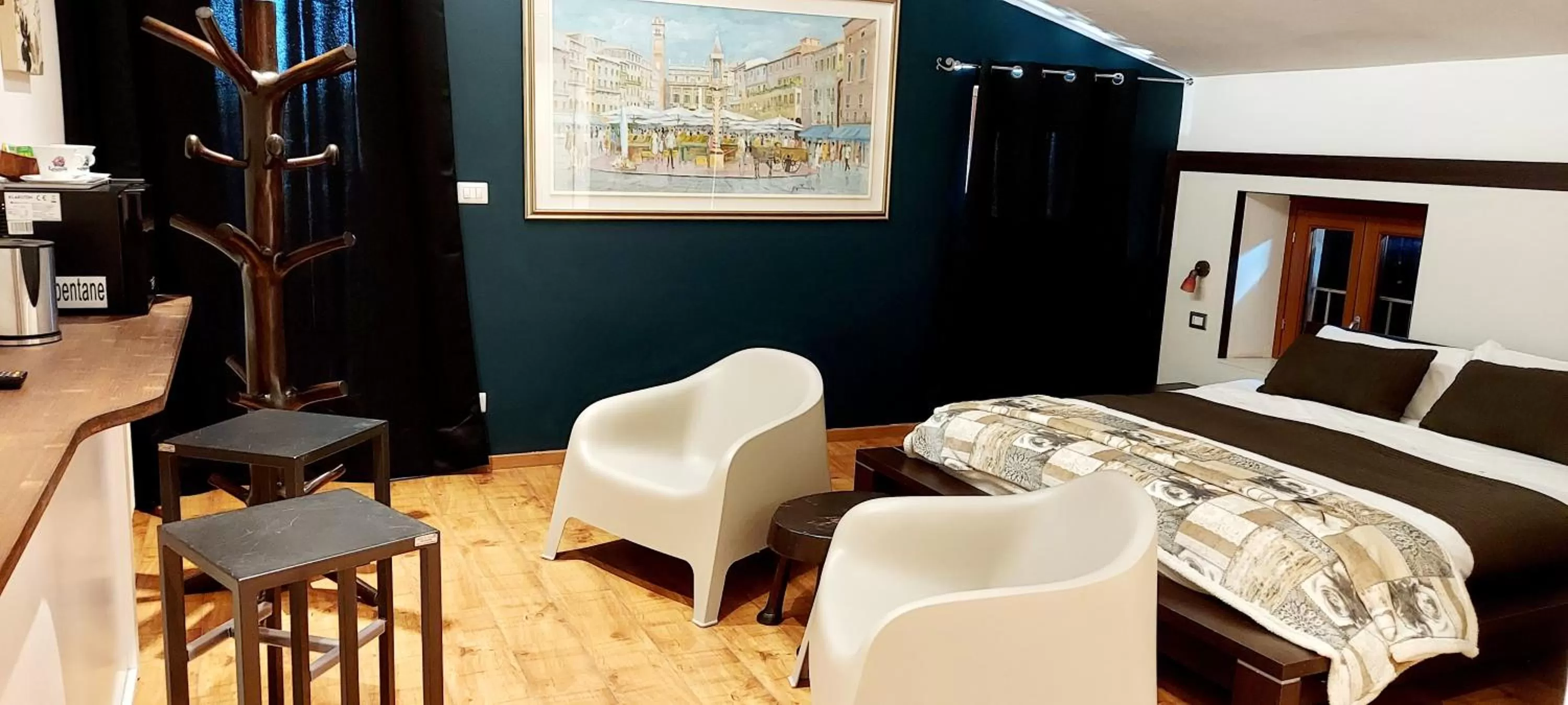 Lounge or bar, Bed in Casa Lady