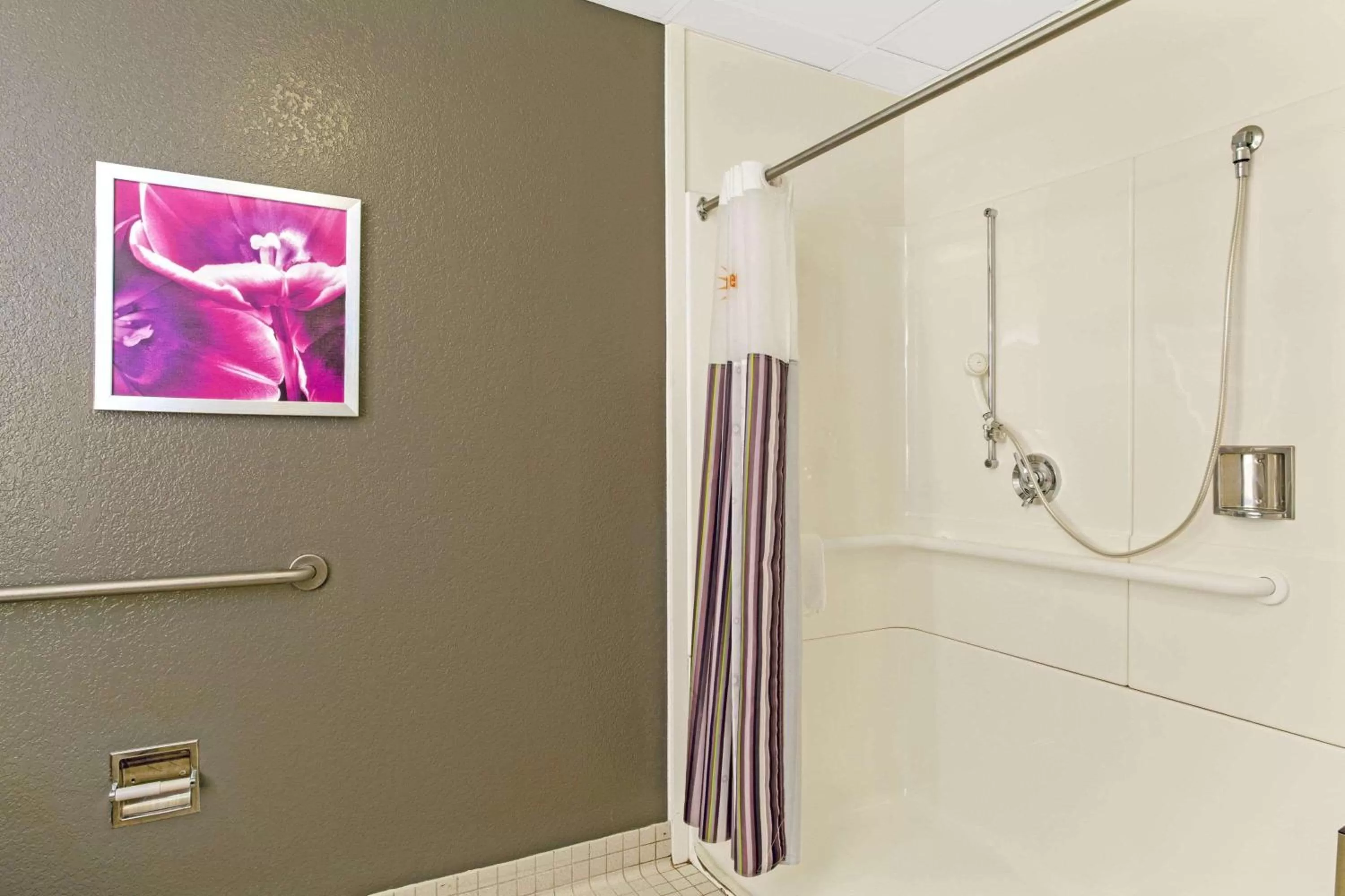 Shower in La Quinta by Wyndham Boston-Andover