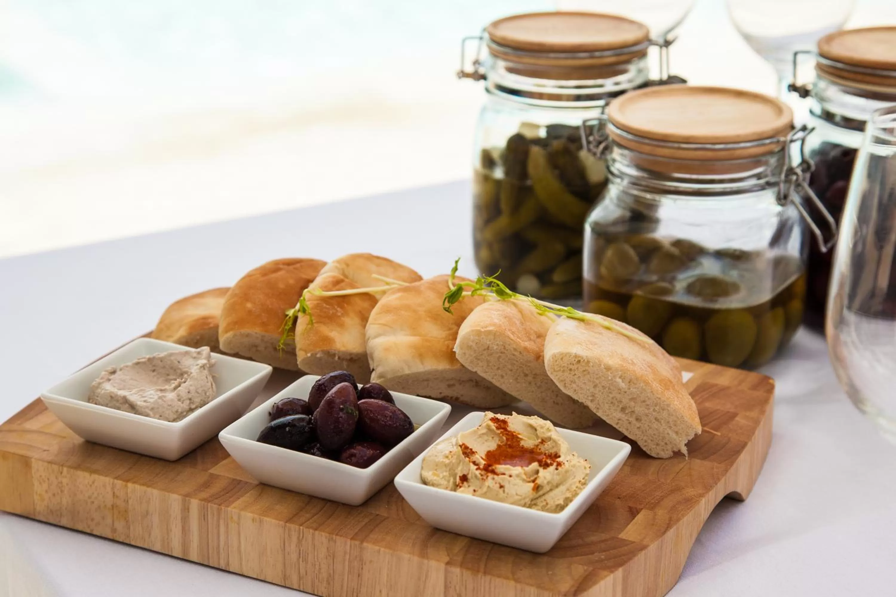 Food close-up in The Privilege Hotel Ezra Beach Club