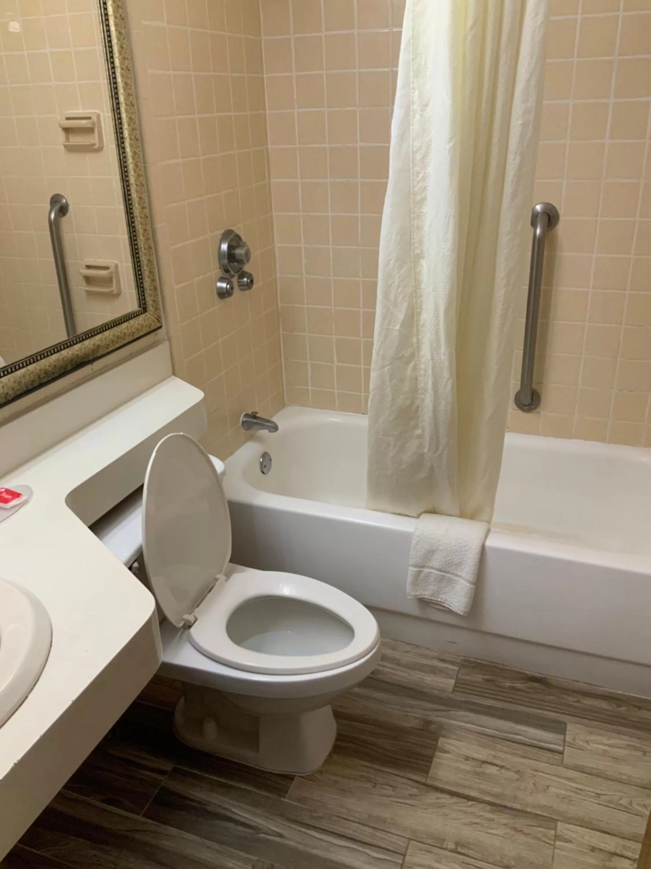 Bath in Perry Inn & Suites By Capital O National Fairground GA I 75